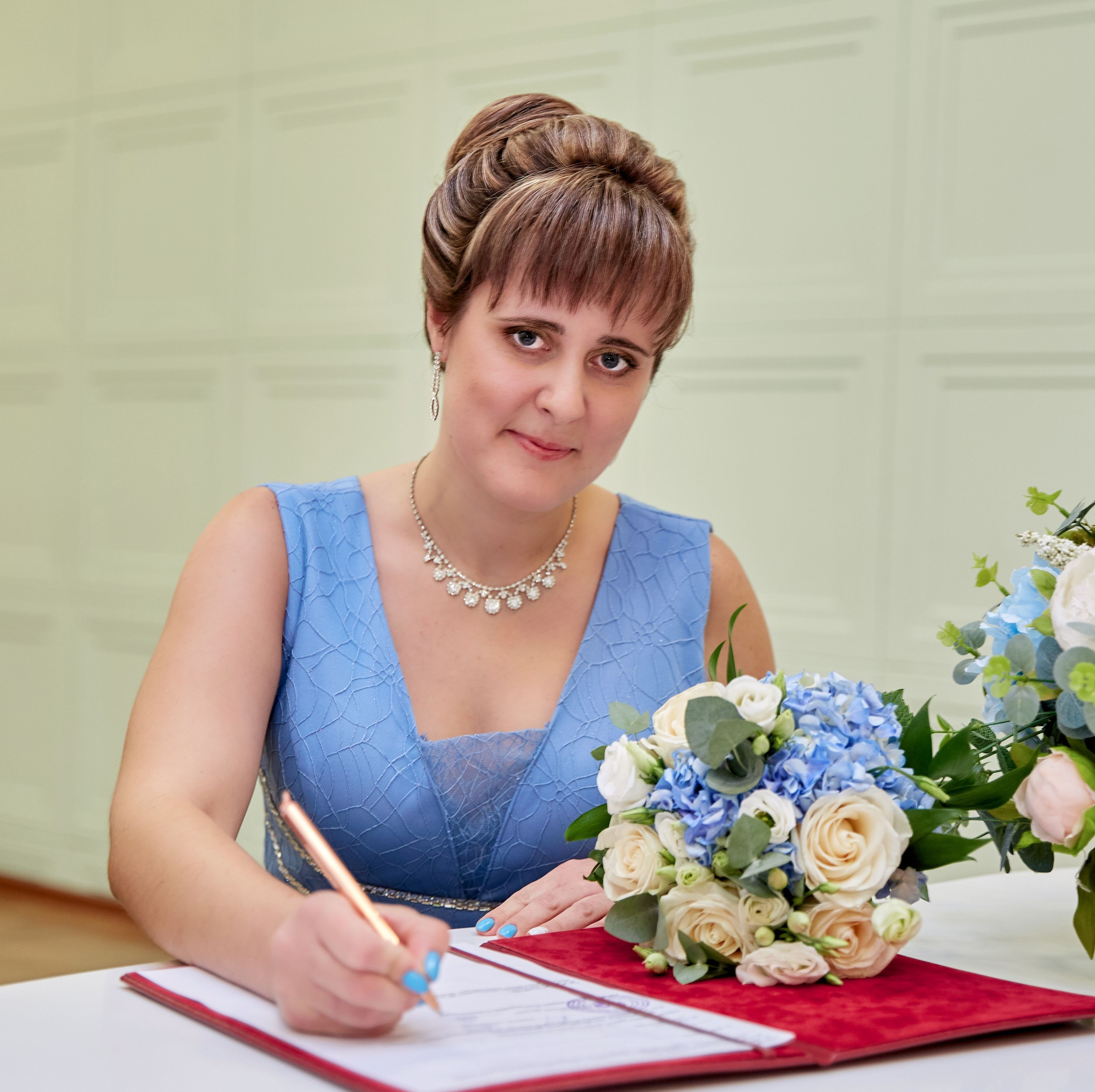 Свадебная фотосессия в ЗАГСе города Подольск