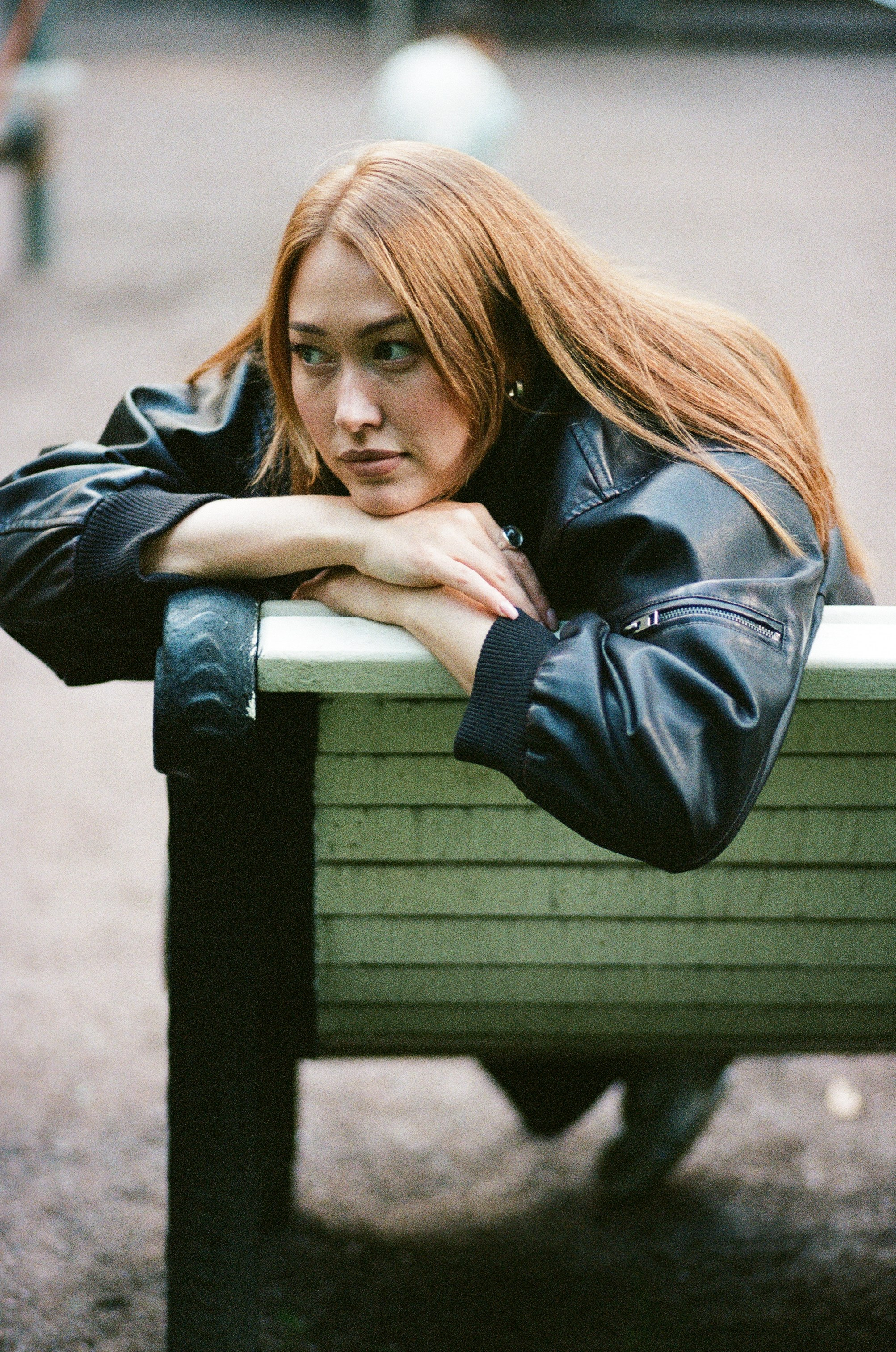 Ксюша фотопрогулка с плёночной камерой