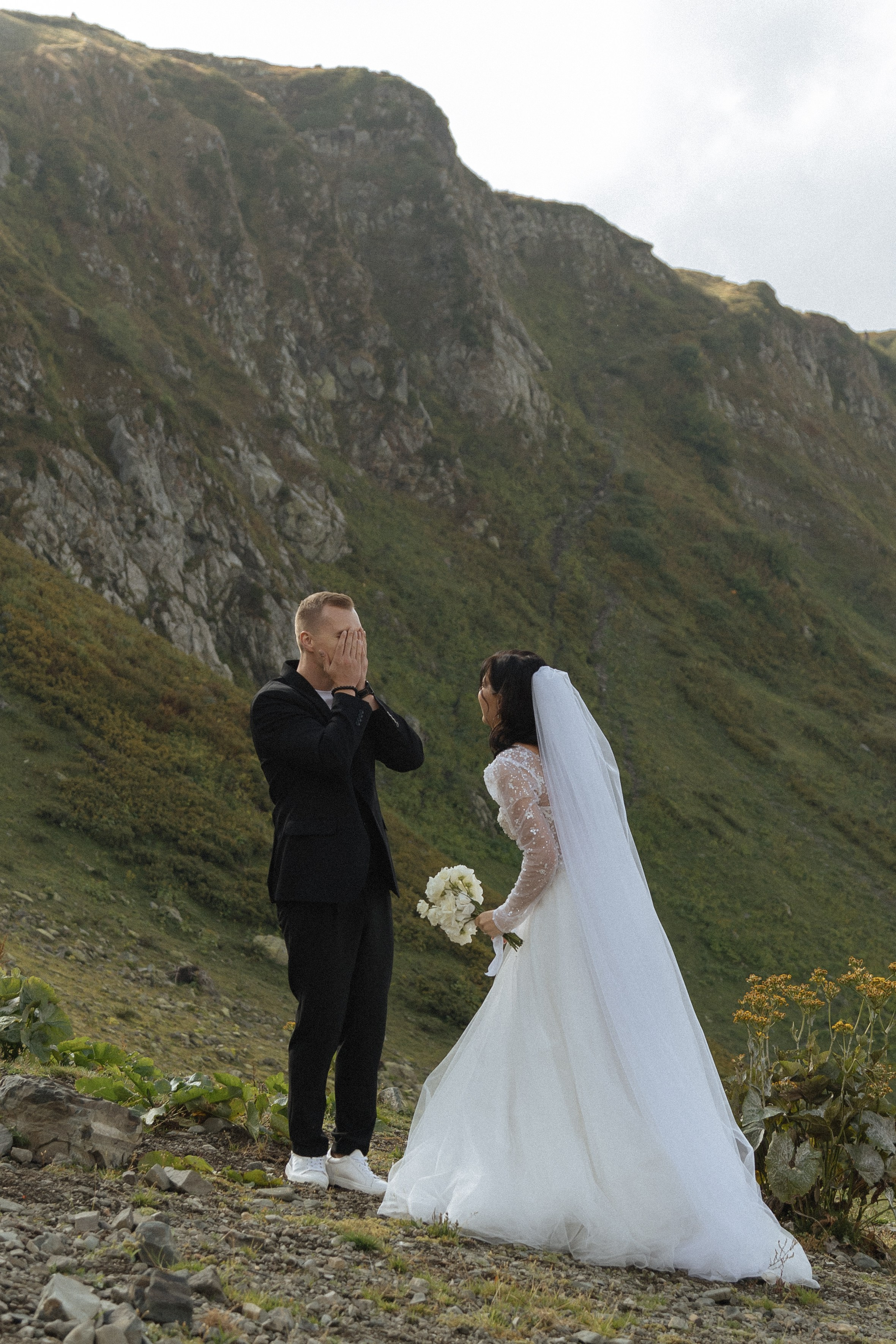 Свадебная Фотосессия в горах Сочи Красной поляны. Фотограф Сочи Адлер Сириус Красная поляна Олеся Минив