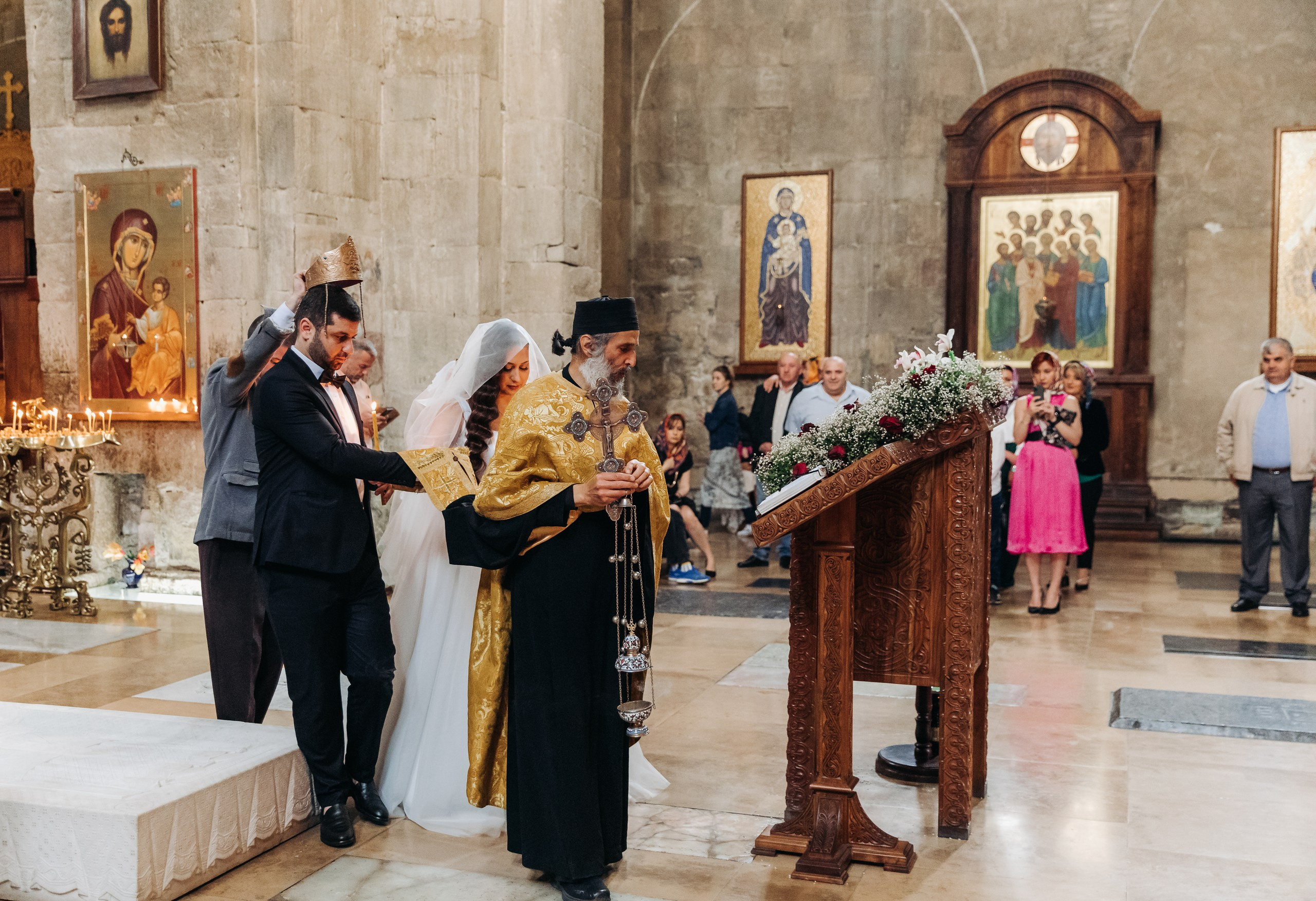 Livan & Mari (Mtskheta City, Georgia). Destination wedding photographer Peter Letu