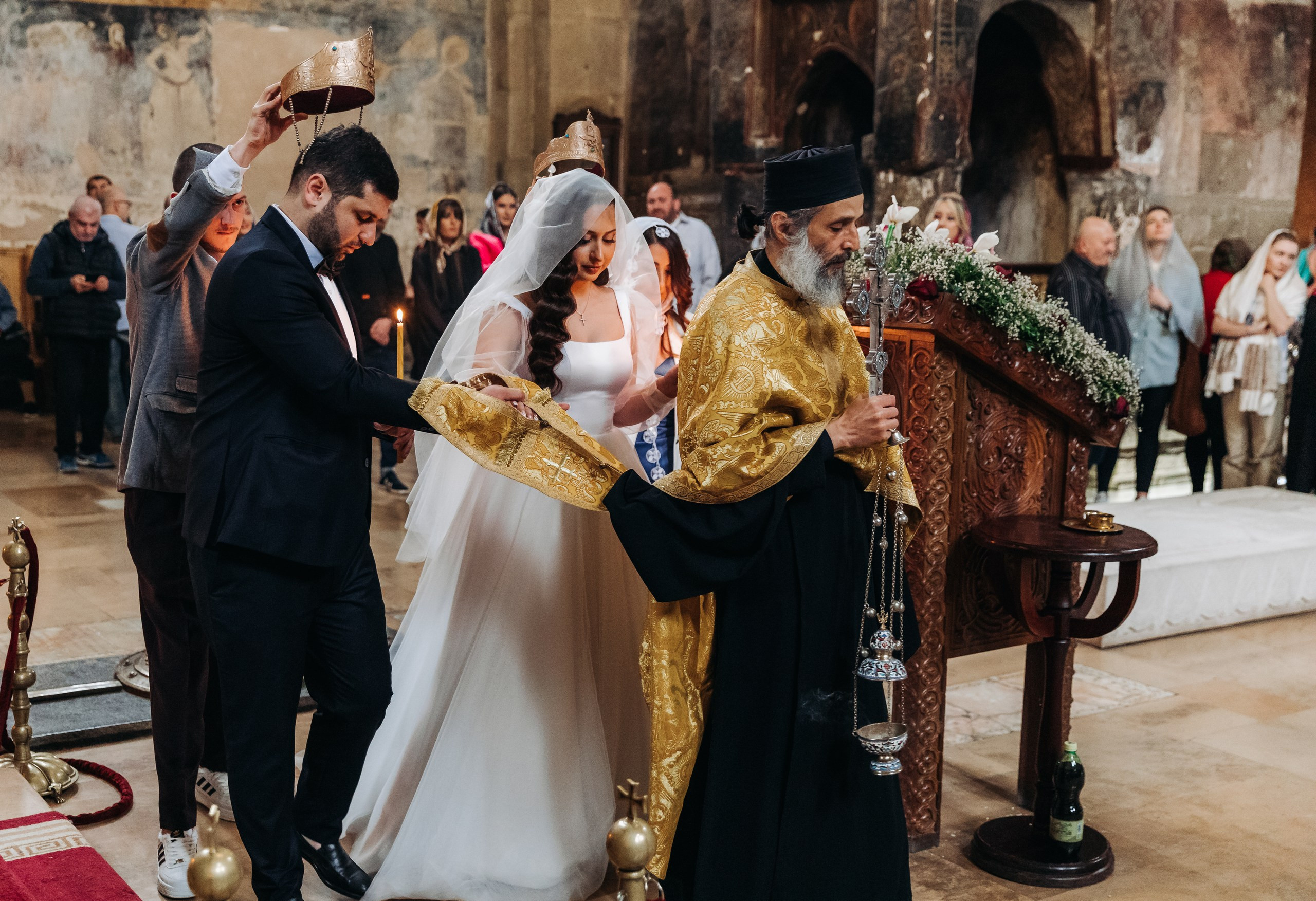 Livan & Mari (Mtskheta City, Georgia). Destination wedding photographer Peter Letu