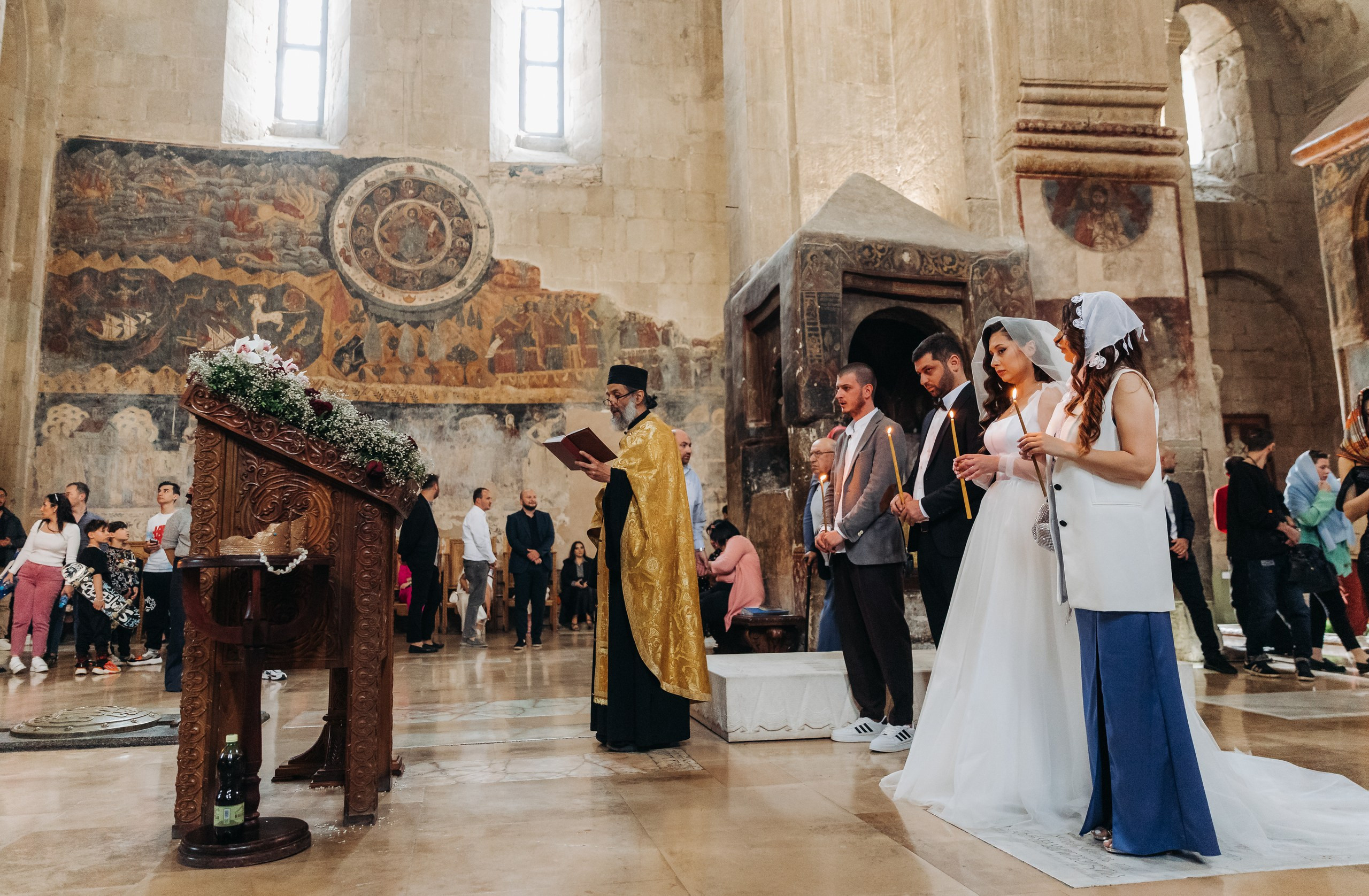 Livan & Mari (Mtskheta City, Georgia). Destination wedding photographer Peter Letu