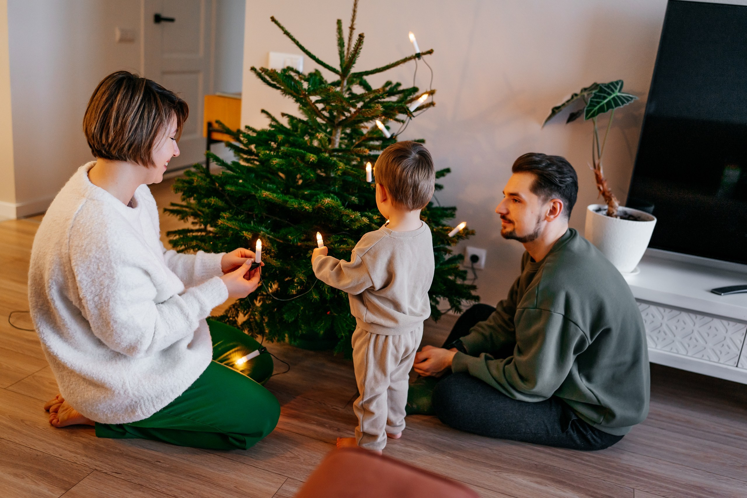 Новогодняя история. Ярослав, Дима и Галина. Семейный фотограф в Москве Ирина Жур