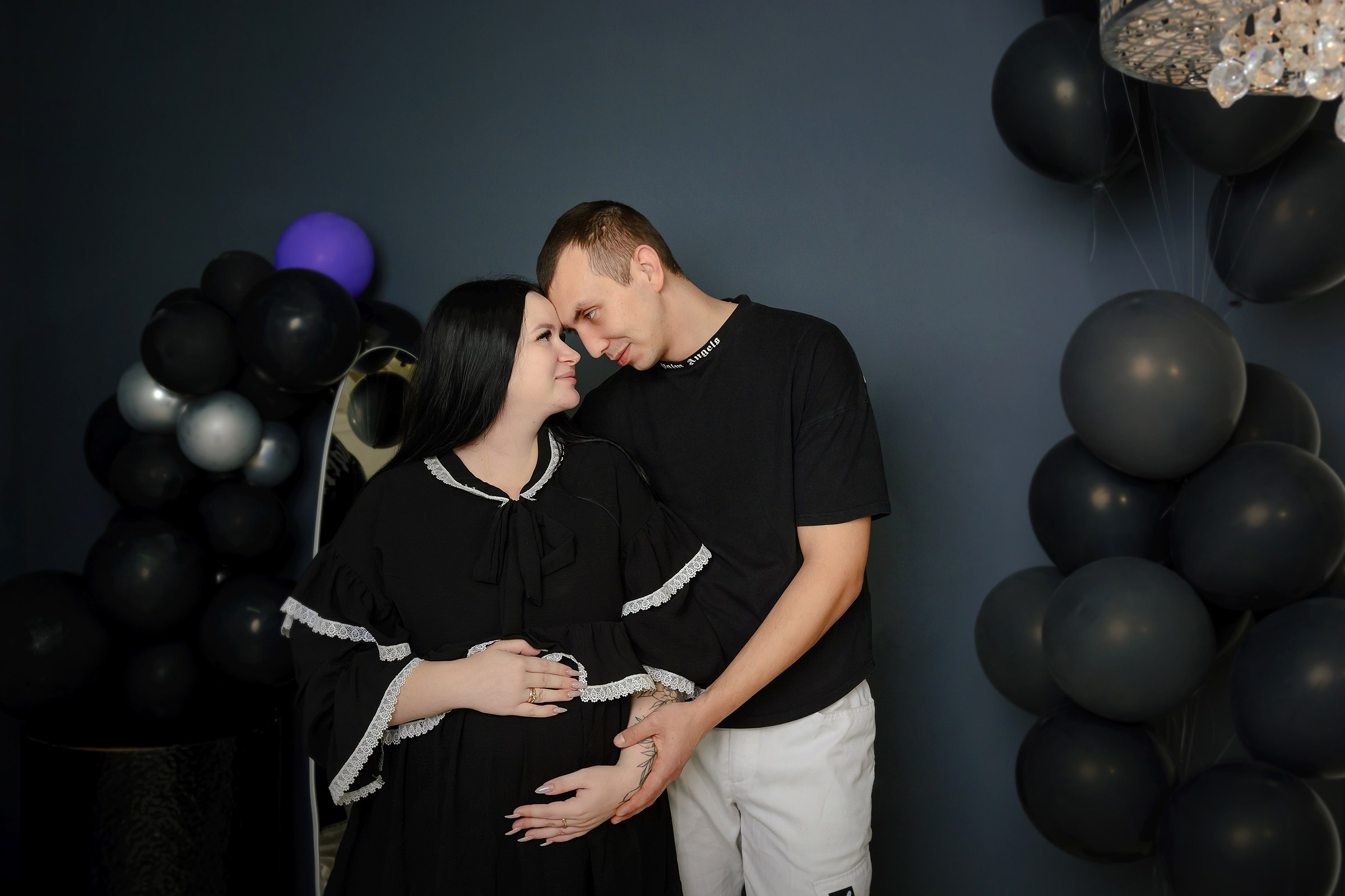 Фотосессии беременности в фотостудии. Фотограф Оксана Сафонова г. Тольятти