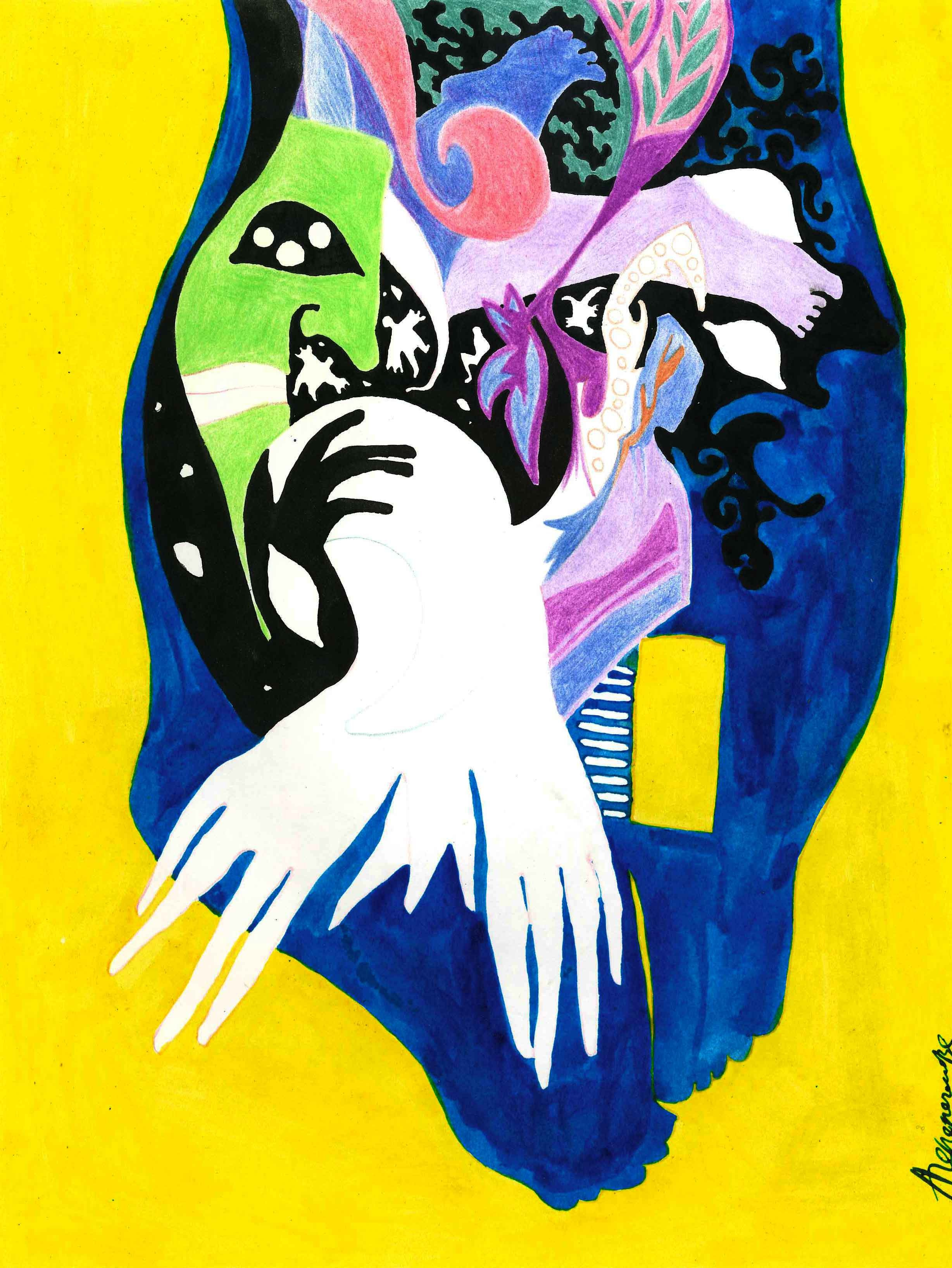 «Чернильная серия». Художник Перепечėнова-Феофанова Анна