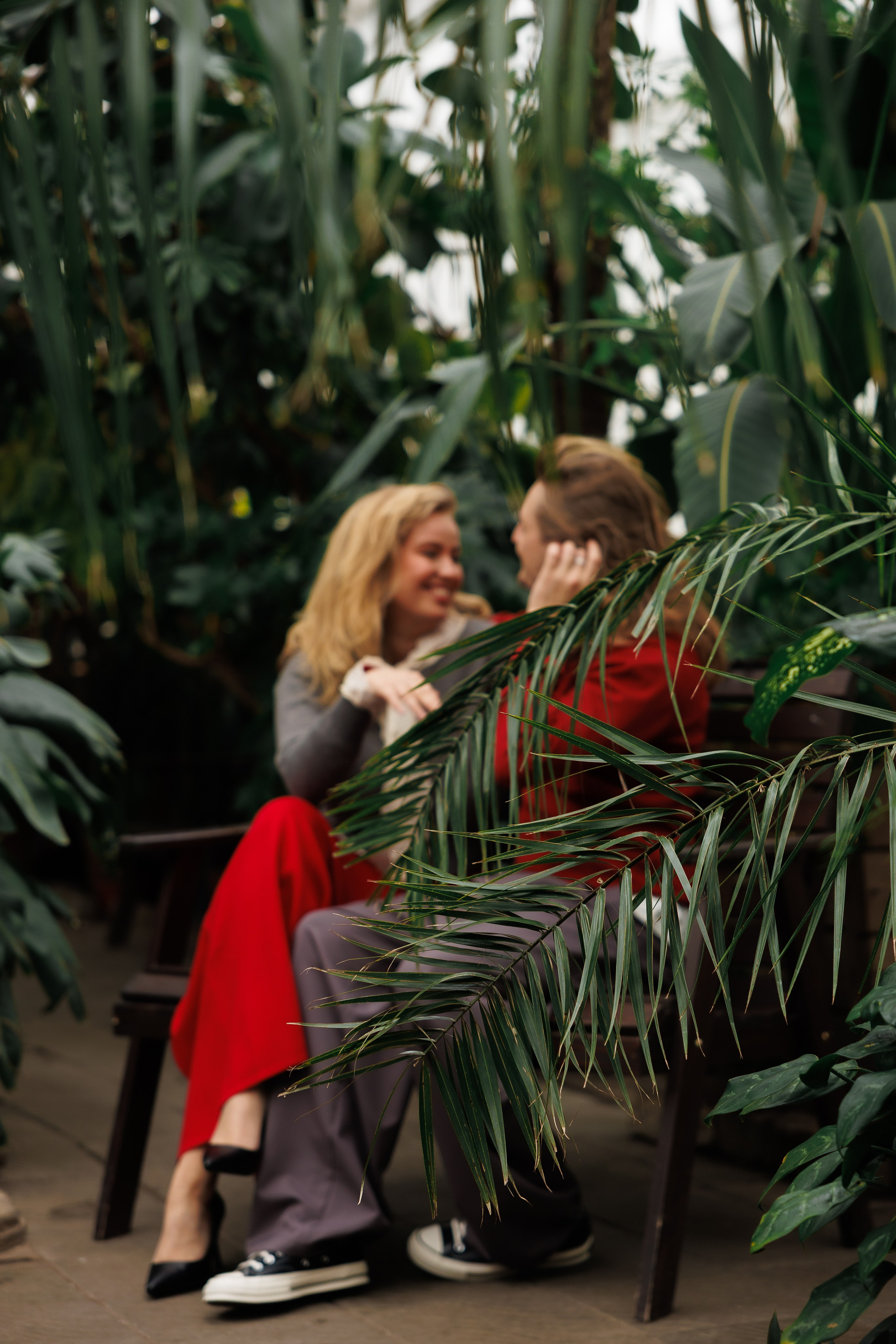 Предложение в оранжерее. Свадебный и семейный фотограф в Москве Красинская Мария