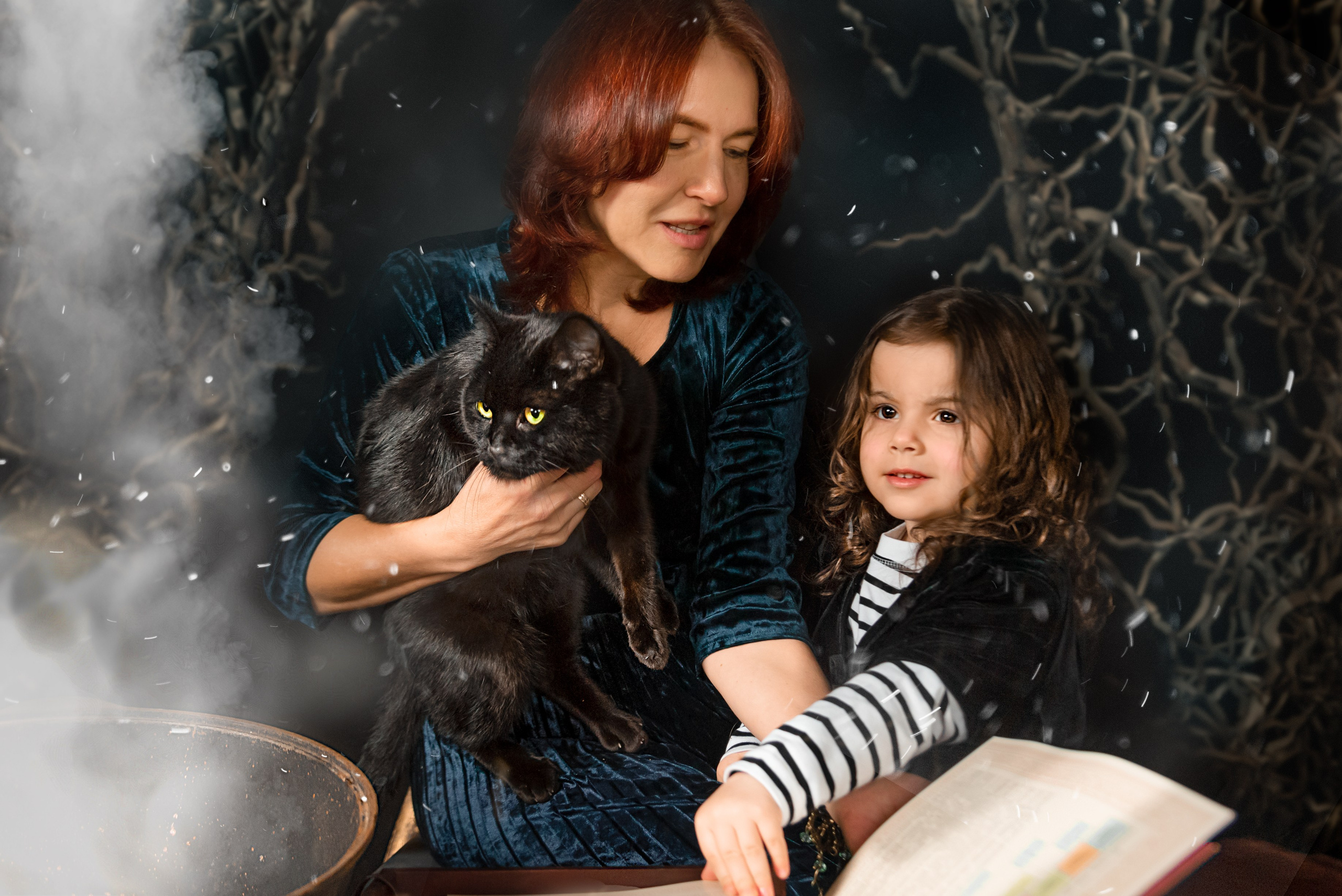 Добрые ведьмочки. Семейная история. Портретная, семейная съемка, репортаж. Москва. Куликова Татьяна