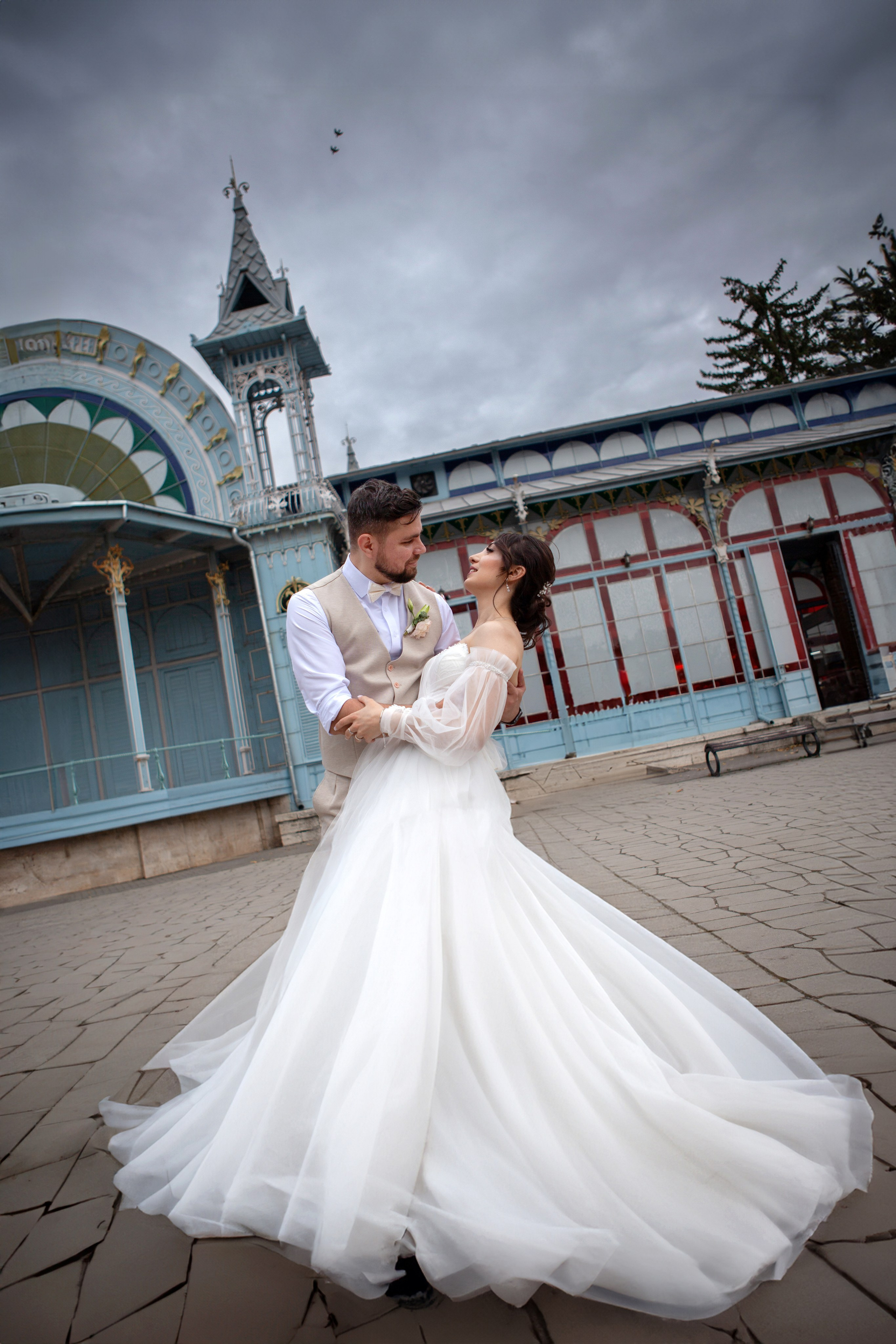 Свадебная фотосессия в городе Пятигорске. Фотограф Ставрополь Пятигорск Елизавета Дарина