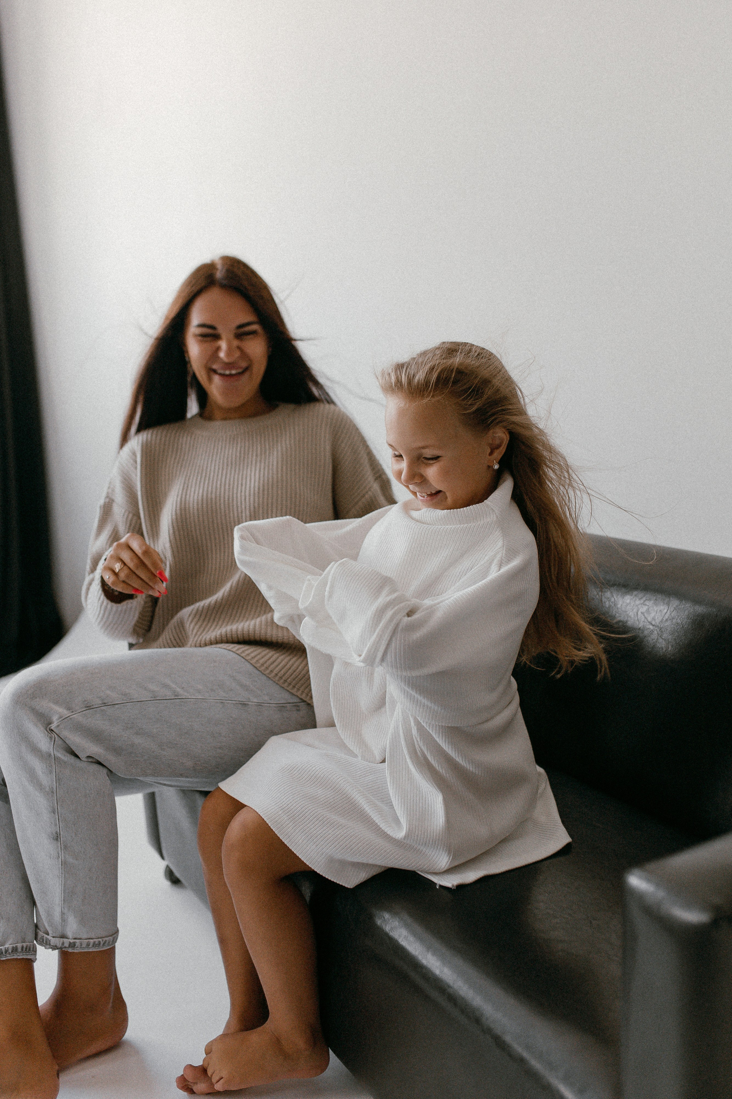 Есения и мама. Семейный фотограф Губкин/Старый Оскол