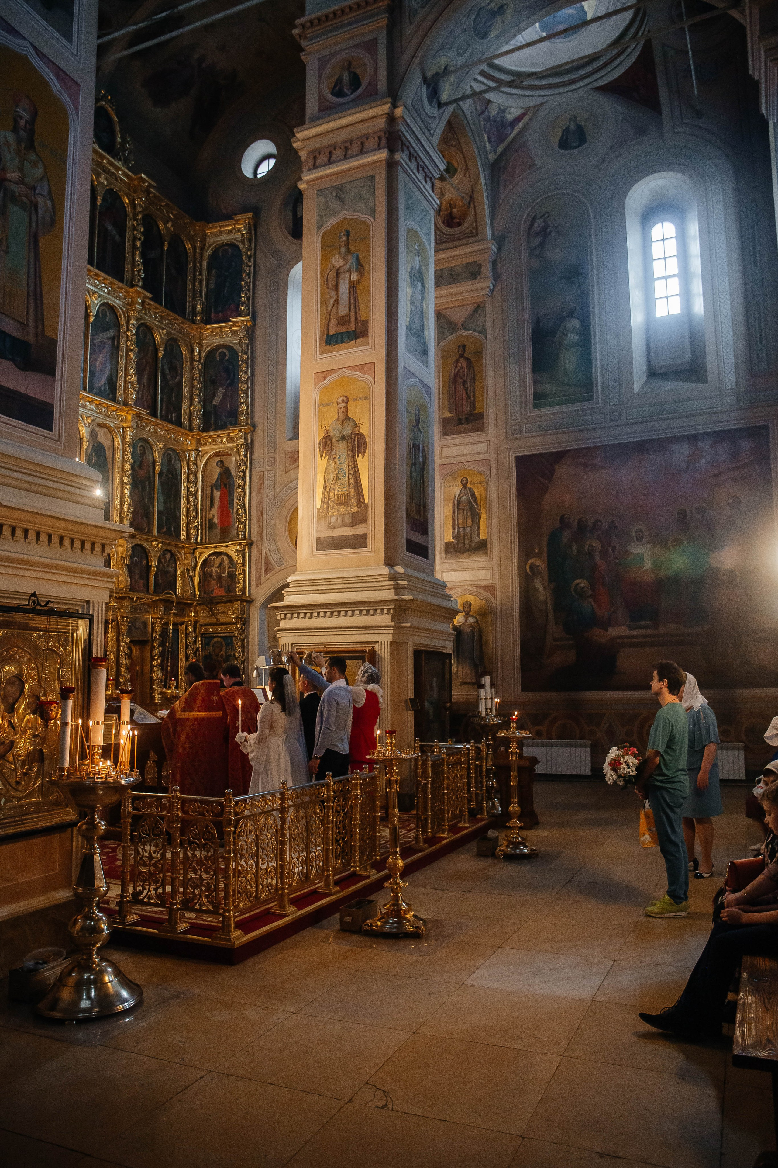 Венчание в Дмитрове, Таинство венчания Марианы и Эдгара. Фотограф Дмитров и МО Валентина Халикова