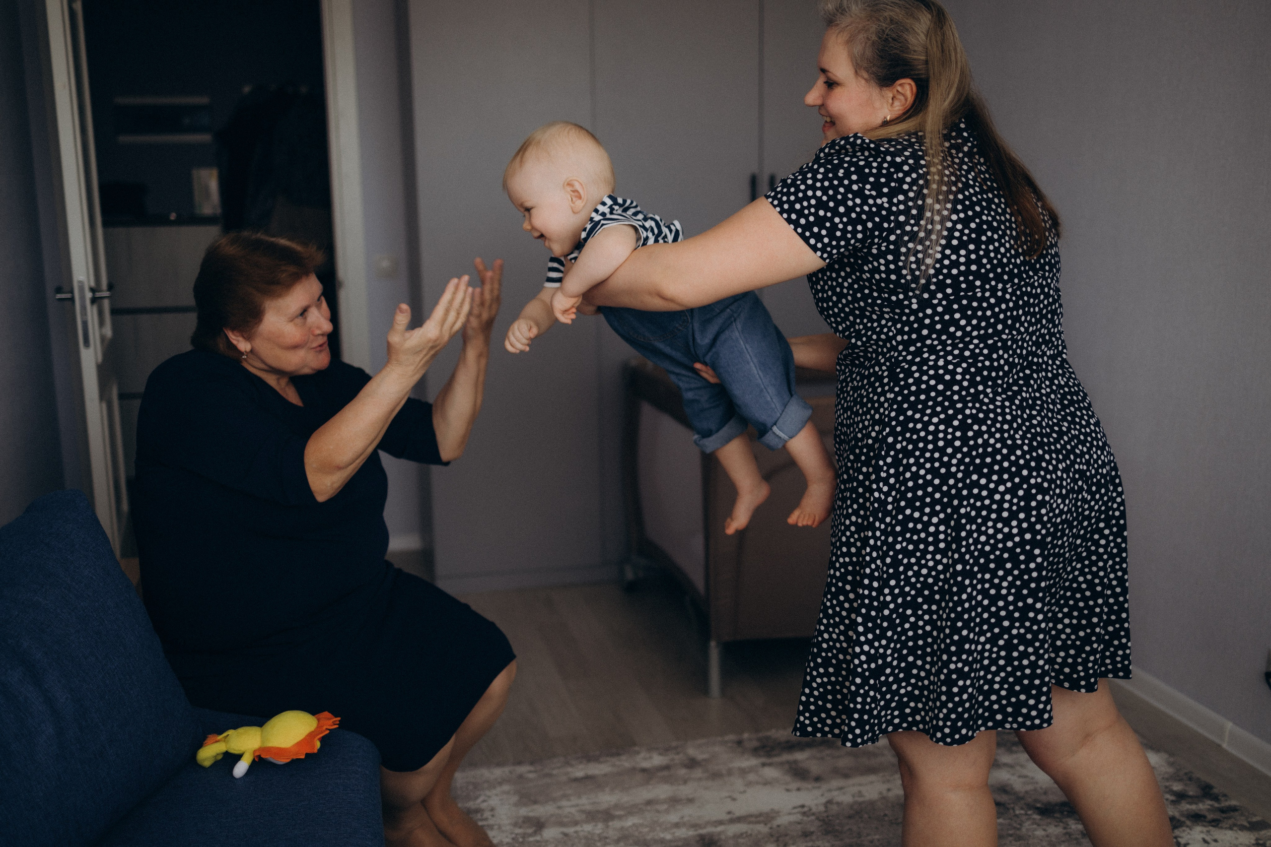 Семейная фотосессия семьи Анечки. Семейный фотограф в Москве и Люберцах Юлия Гуськова