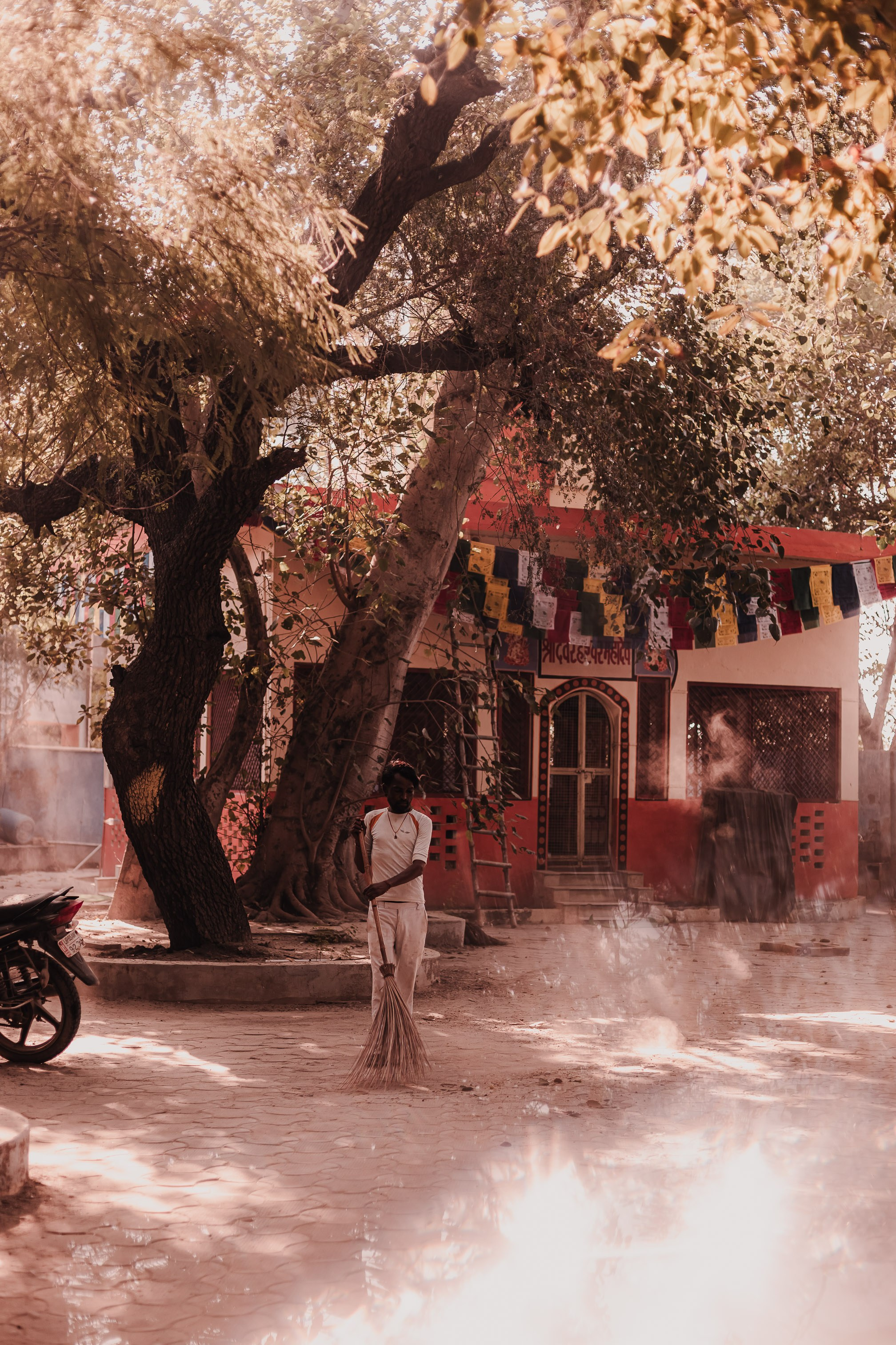 Devraha Baba Ji Ashram in Vrindavan. Мариам Багдасарян