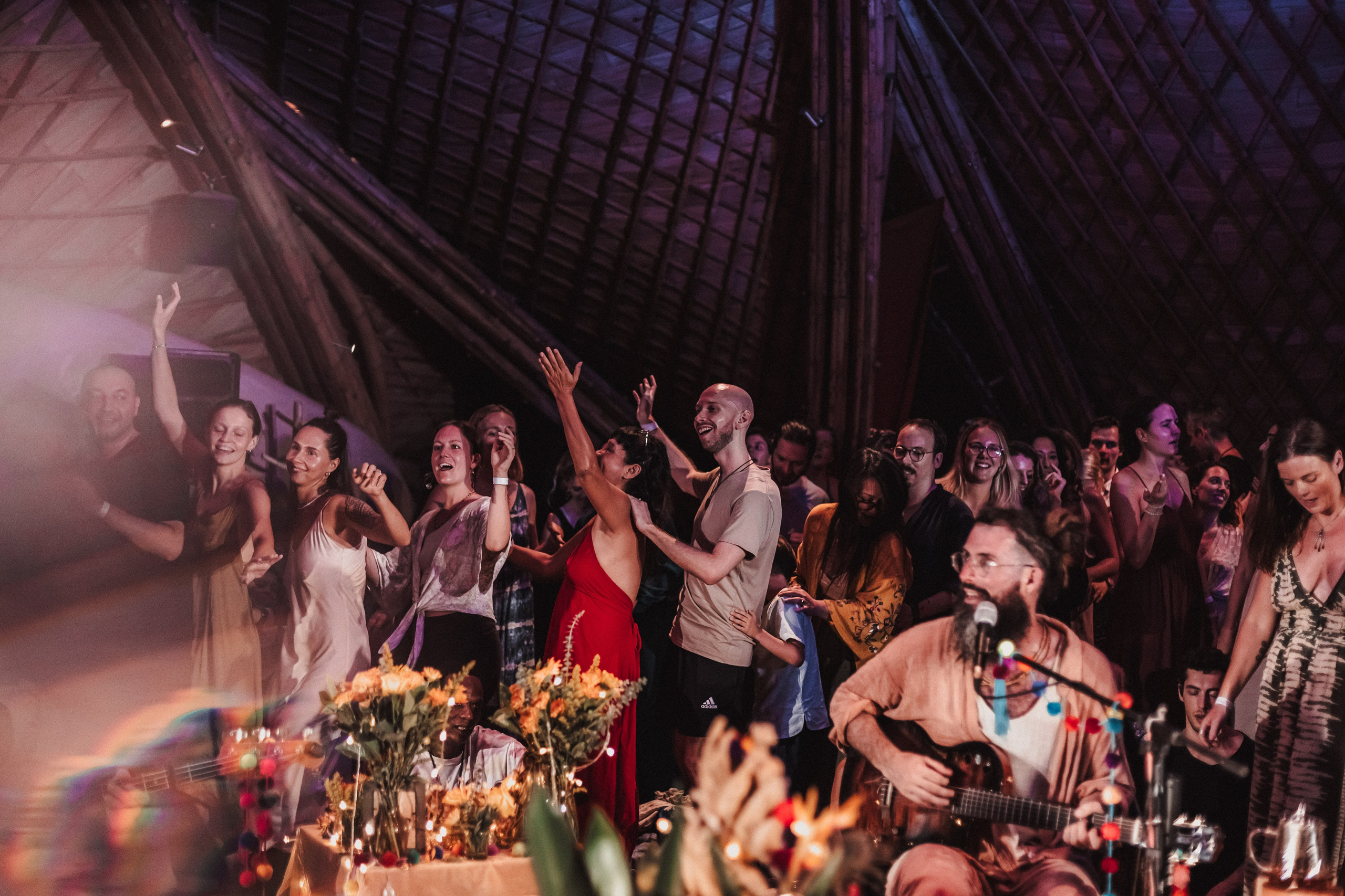 Hanuman Project kirtan at Alchemy march. Mariam Bagdasaryan