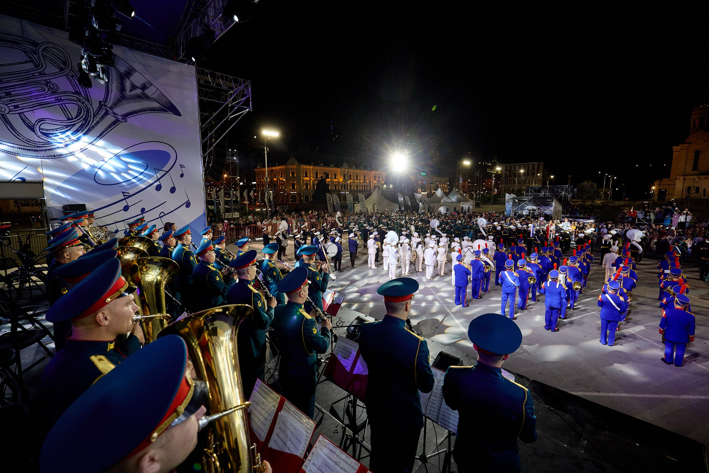 «Тихоокеанские марши» Плац-концерт