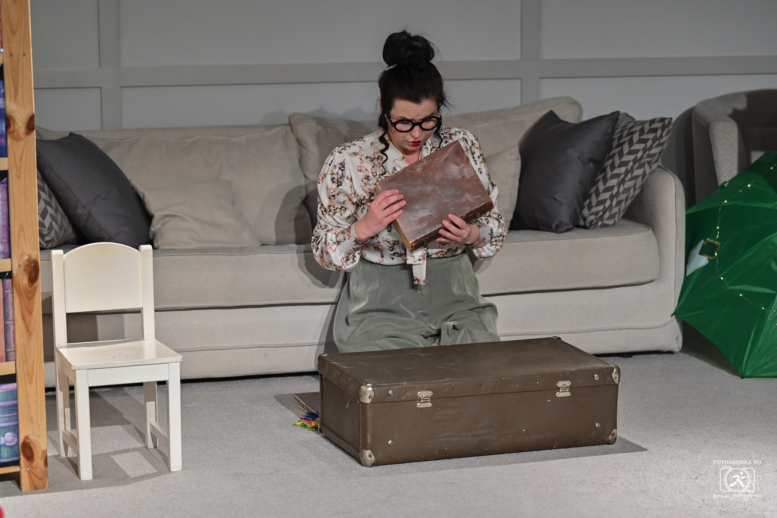 Маленький театр «УЖиК». Спектакль «Волшебная библиотека». ФОТОСБОРКА