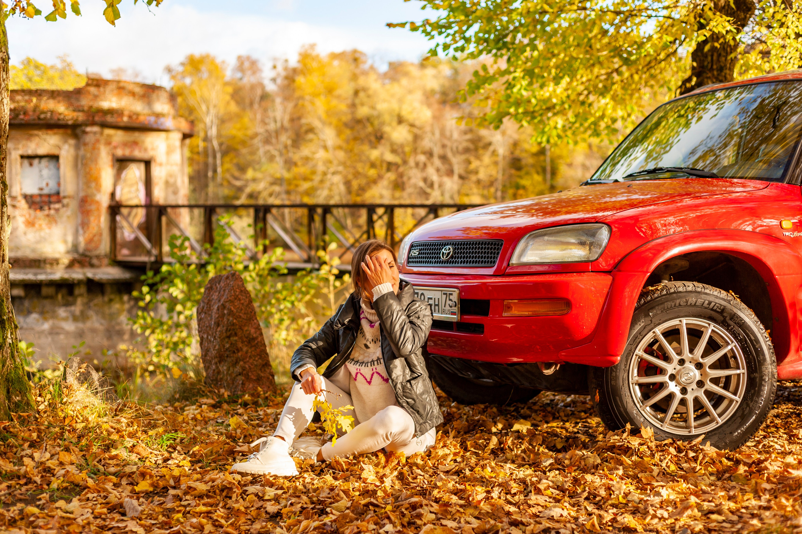 Съемка с автомобилем. Фотограф Калиниград