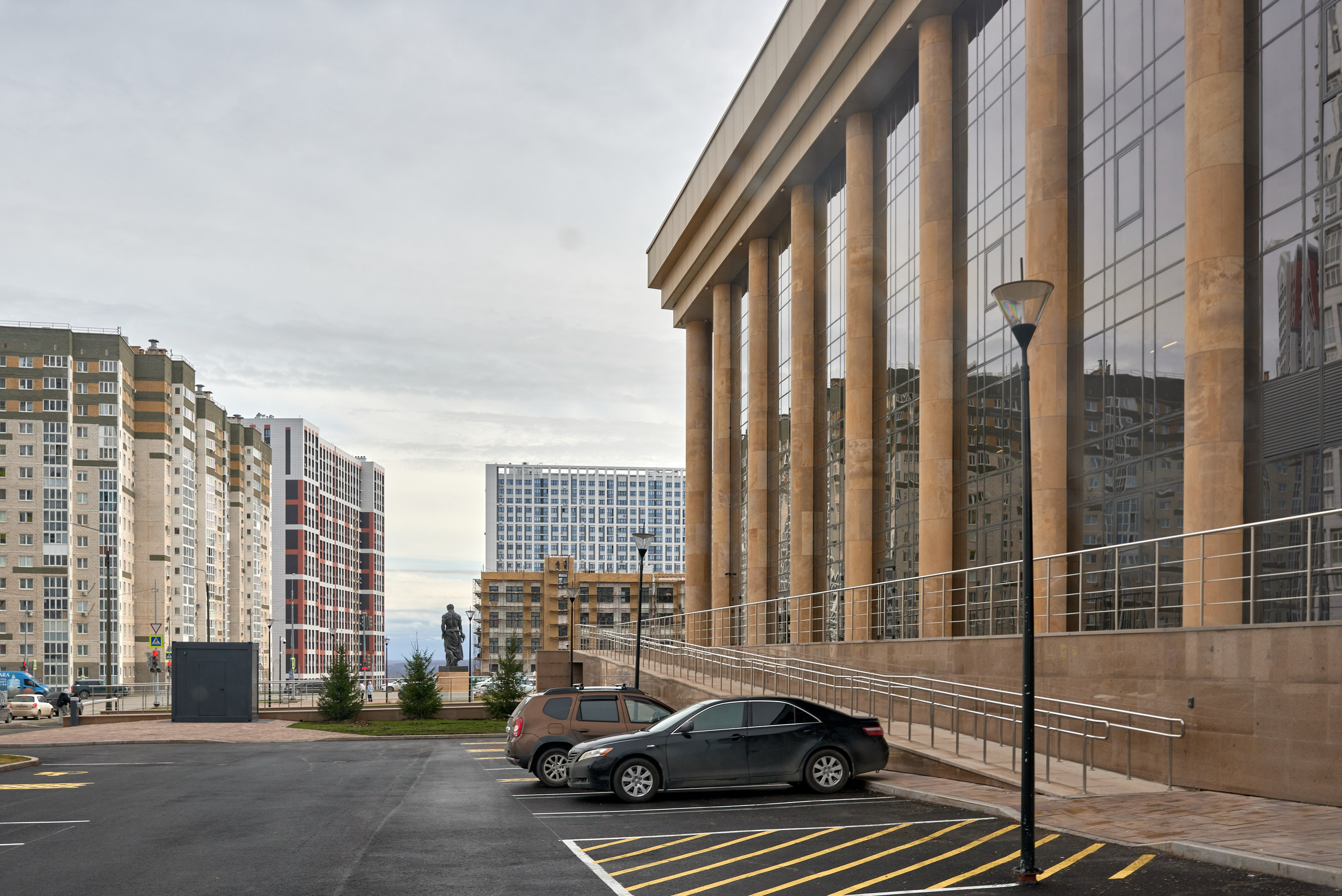 Центр спортивной подготовки Республики Башкортостан Дворец борьбы. Абросимов Лев интерьерный и архитектурный фотограф