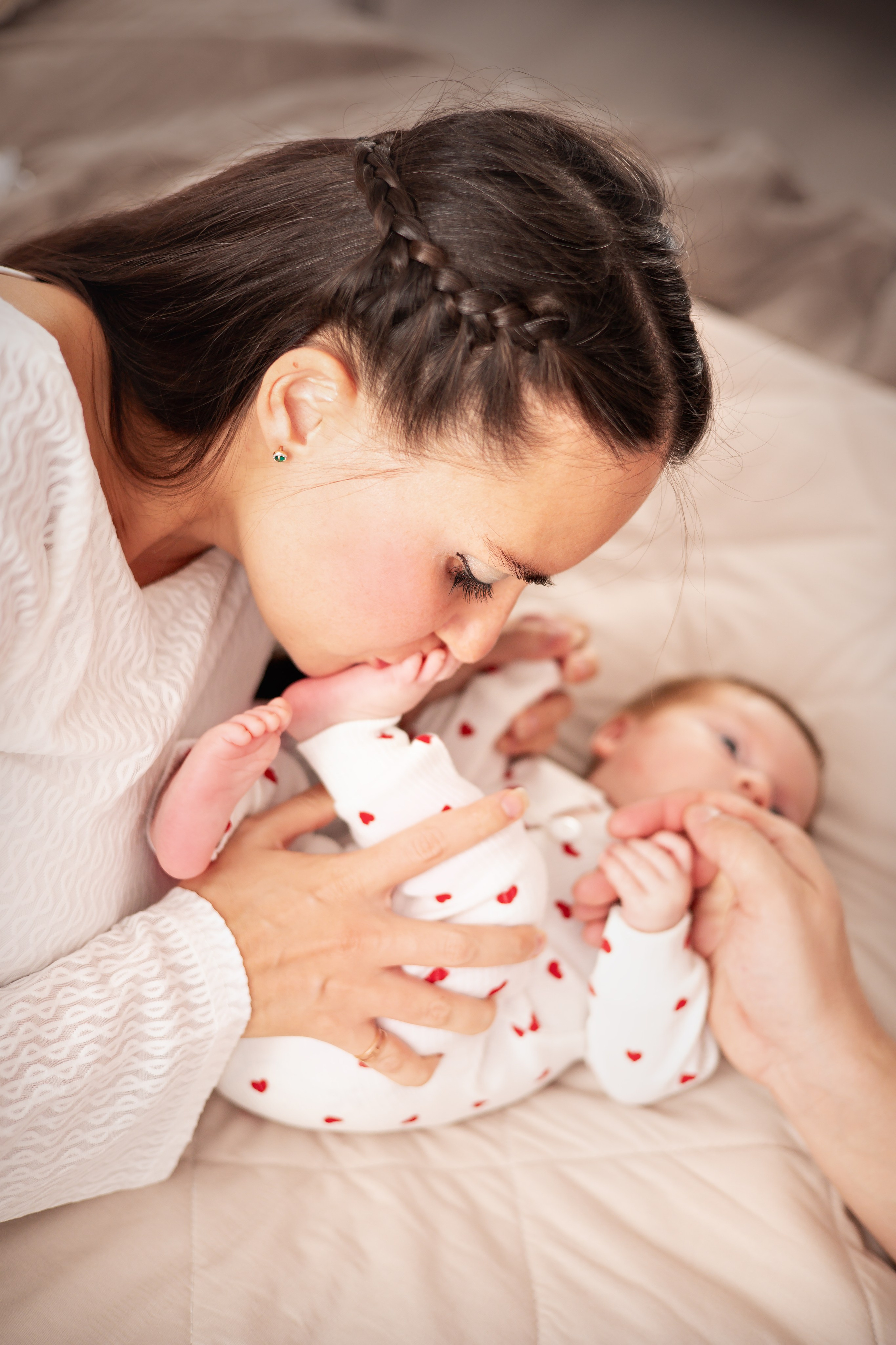 Фотосессия новорожденноых лайфстайл. Фотограф новорожденных в Ижевске Анастасия Преснякова