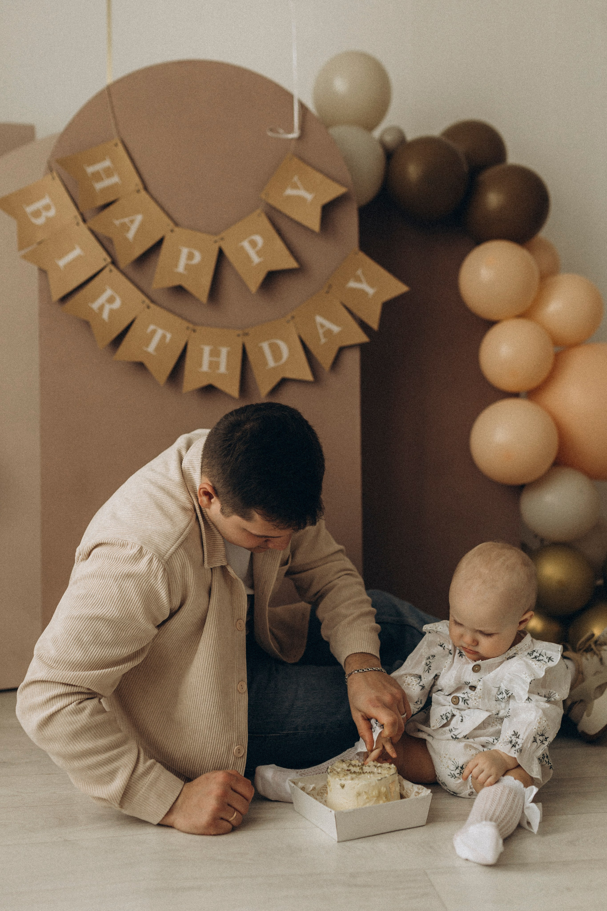 Сьемка годика для Анечки. Семейный и детский фотограф в Рязани Васюгова Мария
