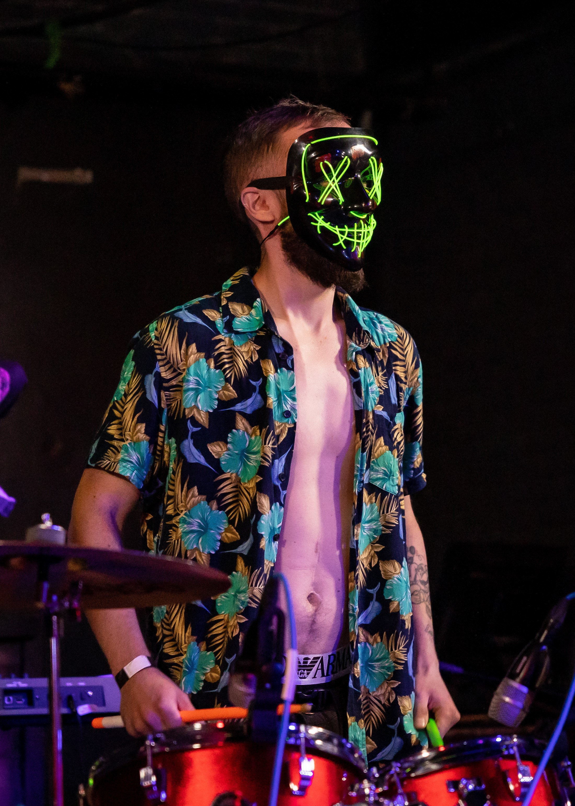 Концерт «Не Школа Барабанов» в Клубе «SOVA». Фотограф Владимир Охрименко