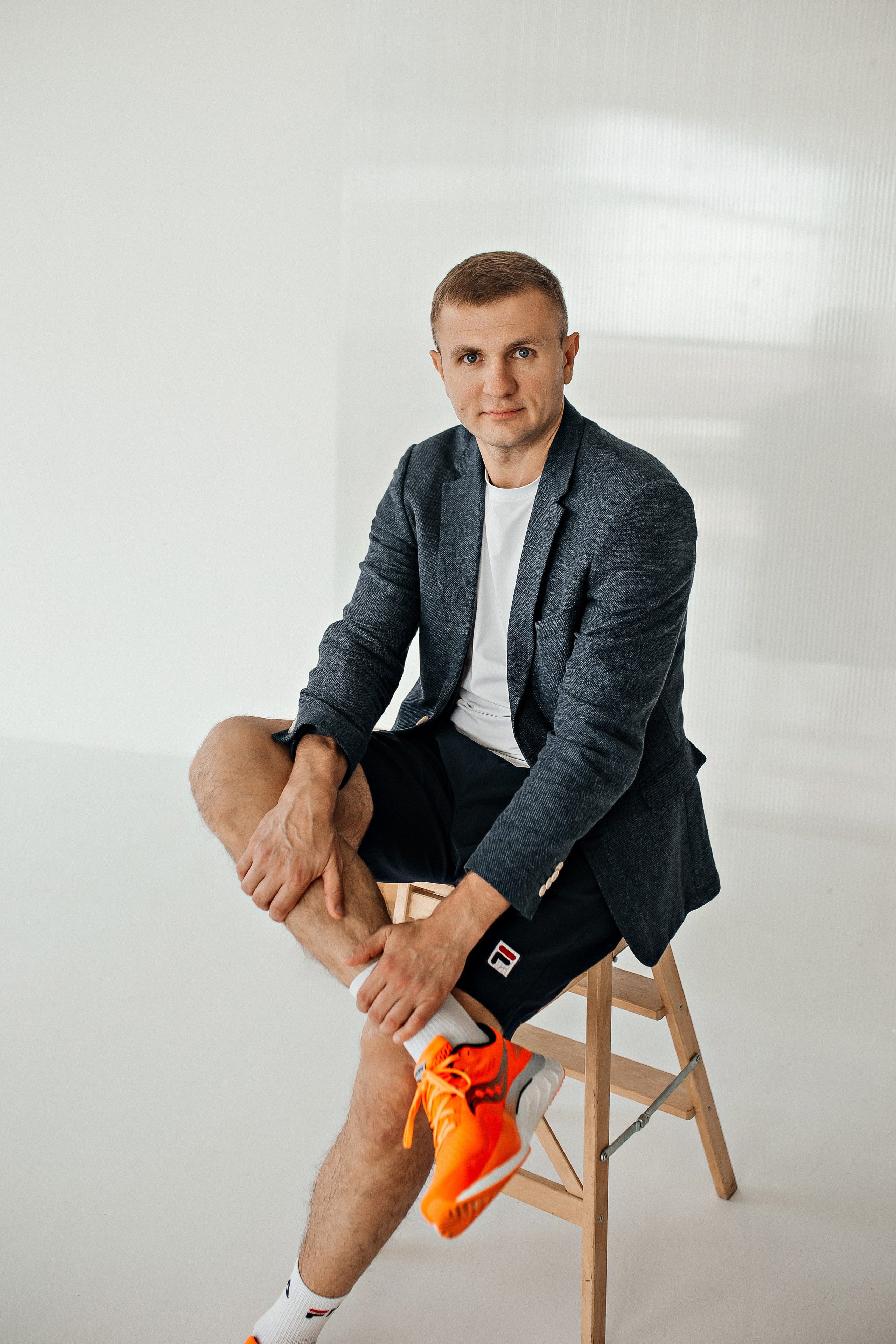 Тема бегущий бизнесмен для президента федерации триатлона Краснодарского края