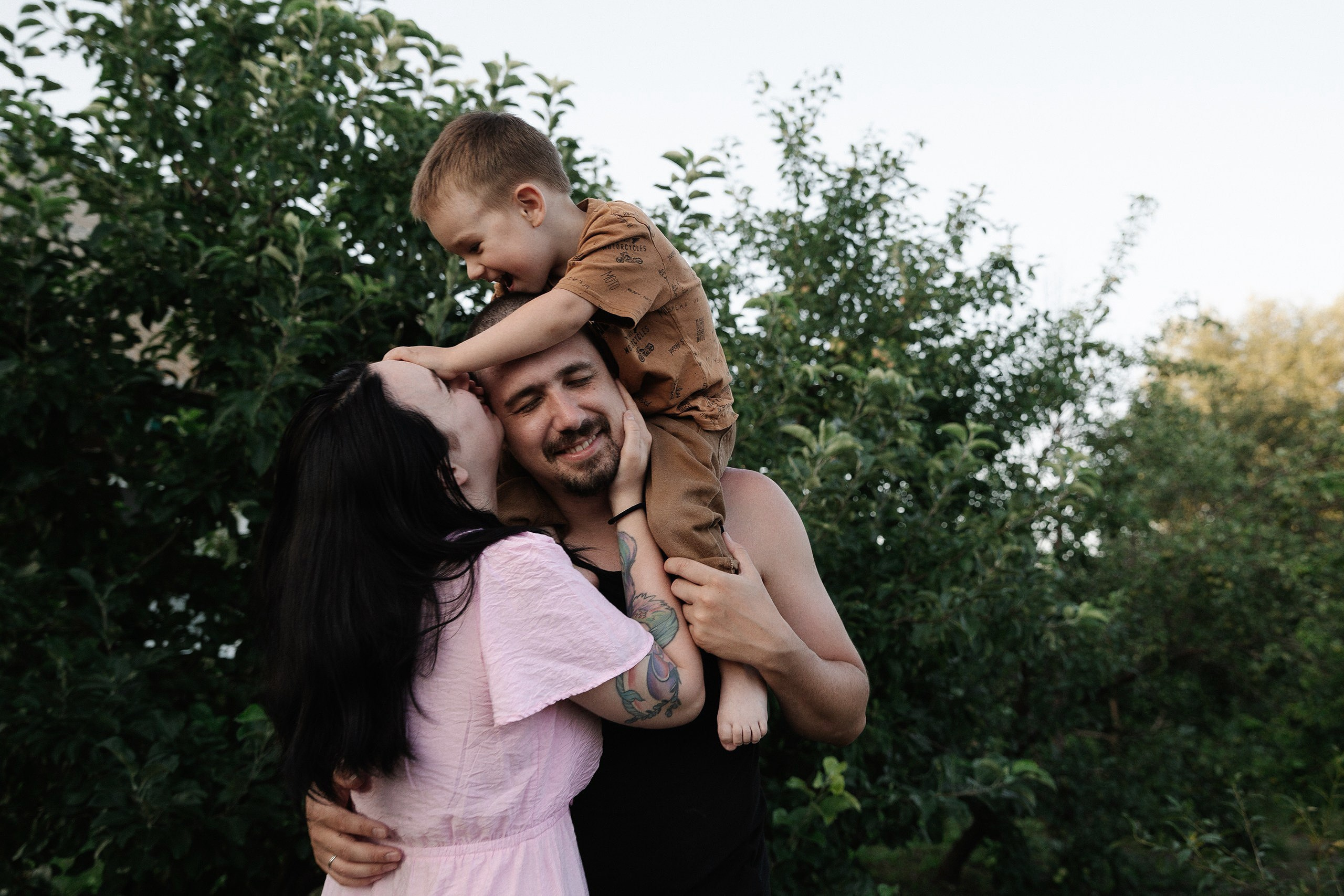 Ваня, Аня и Стёпа. Фотограф Любовь Щербинина