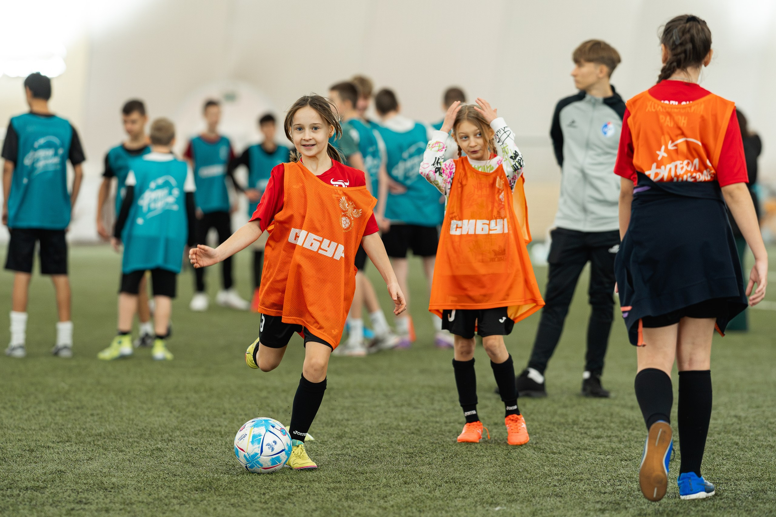 Фестиваль «СИБУР. Урок футбола» в рамках проекта Российского футбольного союза «Футбол в школе». Портретный и репортажный фотограф в Воронеже: Анастасия Пузикова
