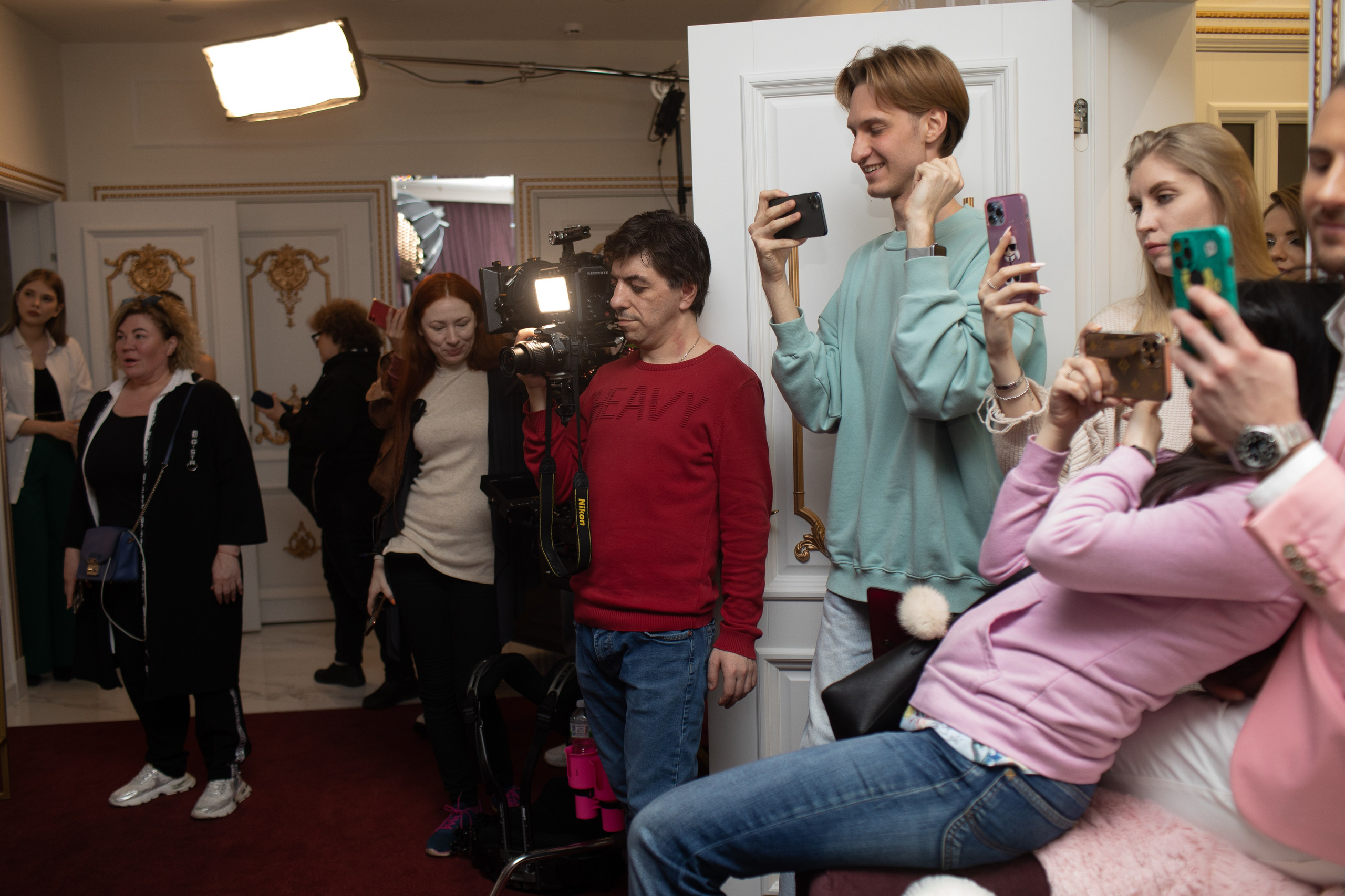 Съемка клипа Анни Калашниковой «Не ври мне в Риме». Art photographer Nino