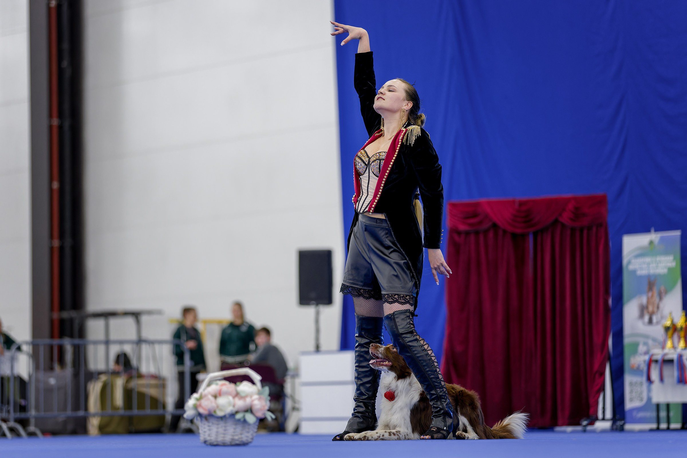 Танцы с собаками. Зоошоу 14.12.2025. Irenephoto.ru