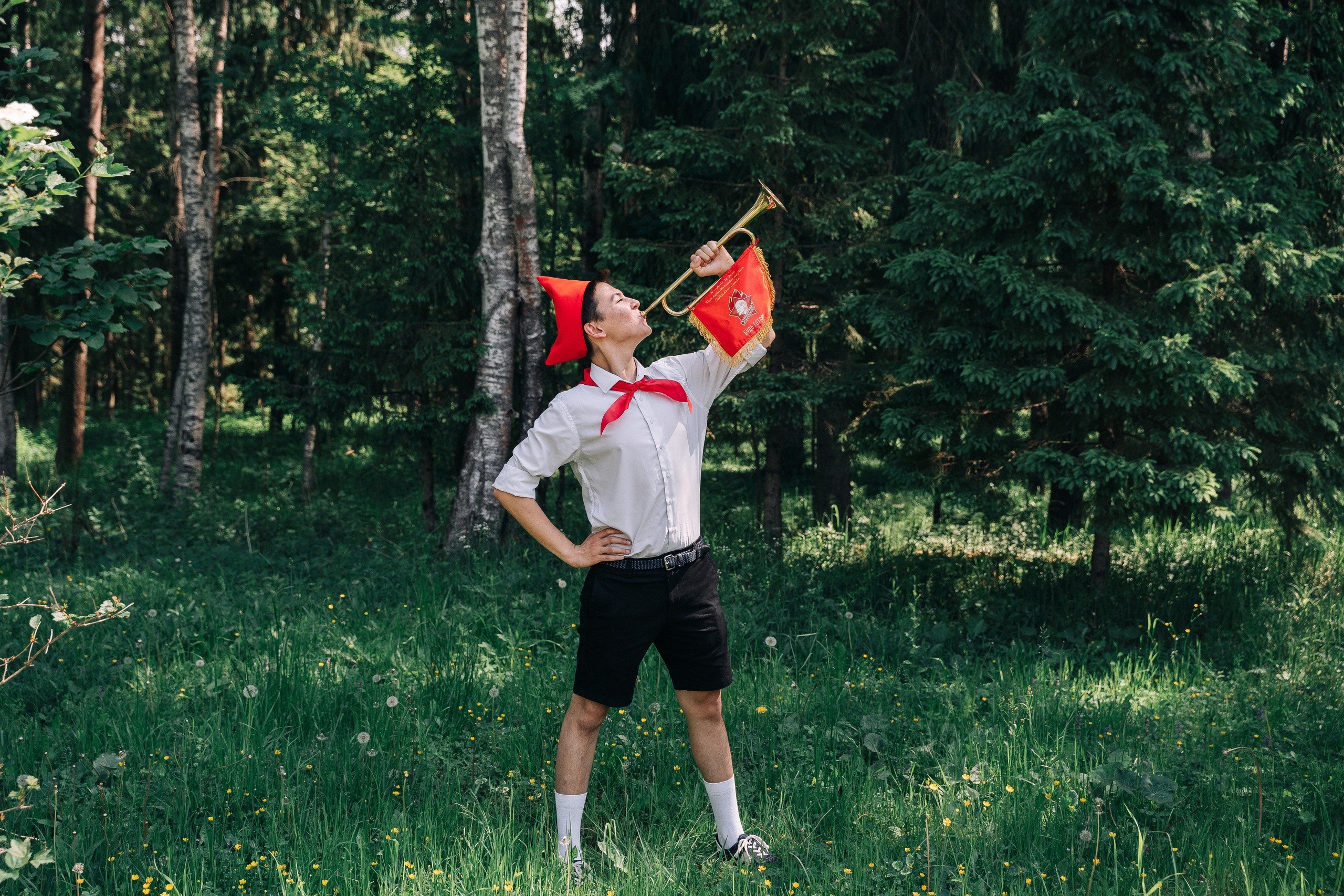 Пионерский «СУББОТНИК» в COSMOS Collection Изумрудный лес. Свадебный и семейный фотограф в Москве и МО Геннадий Туманцев