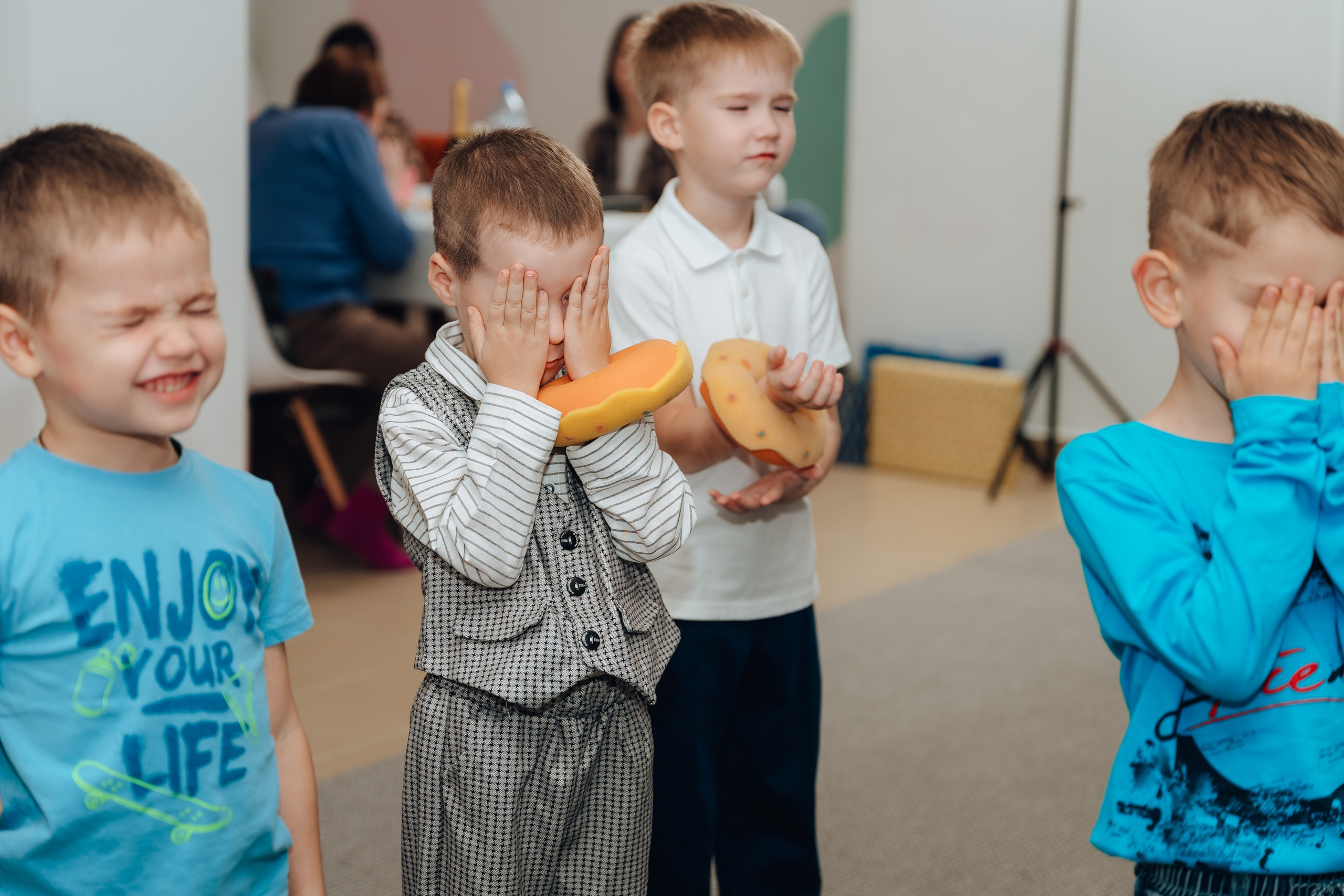 Праздник Матвея Мультифокс. Детский и семейный фотограф Катерина Мишина