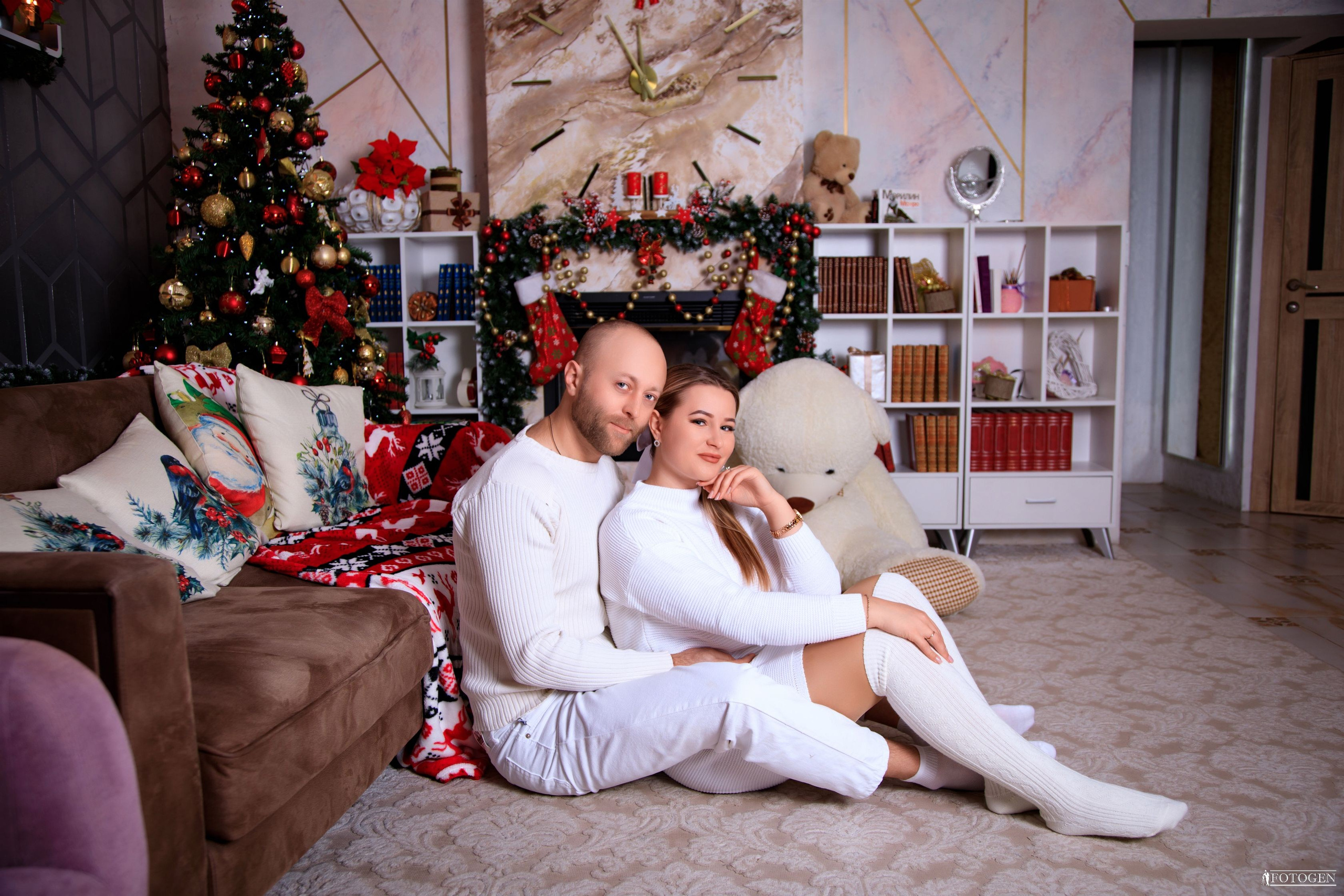 Юбилей в фотографиях: Десять лет вместе. Интерьерная фотостудия FOTOGEN г. Краснодар