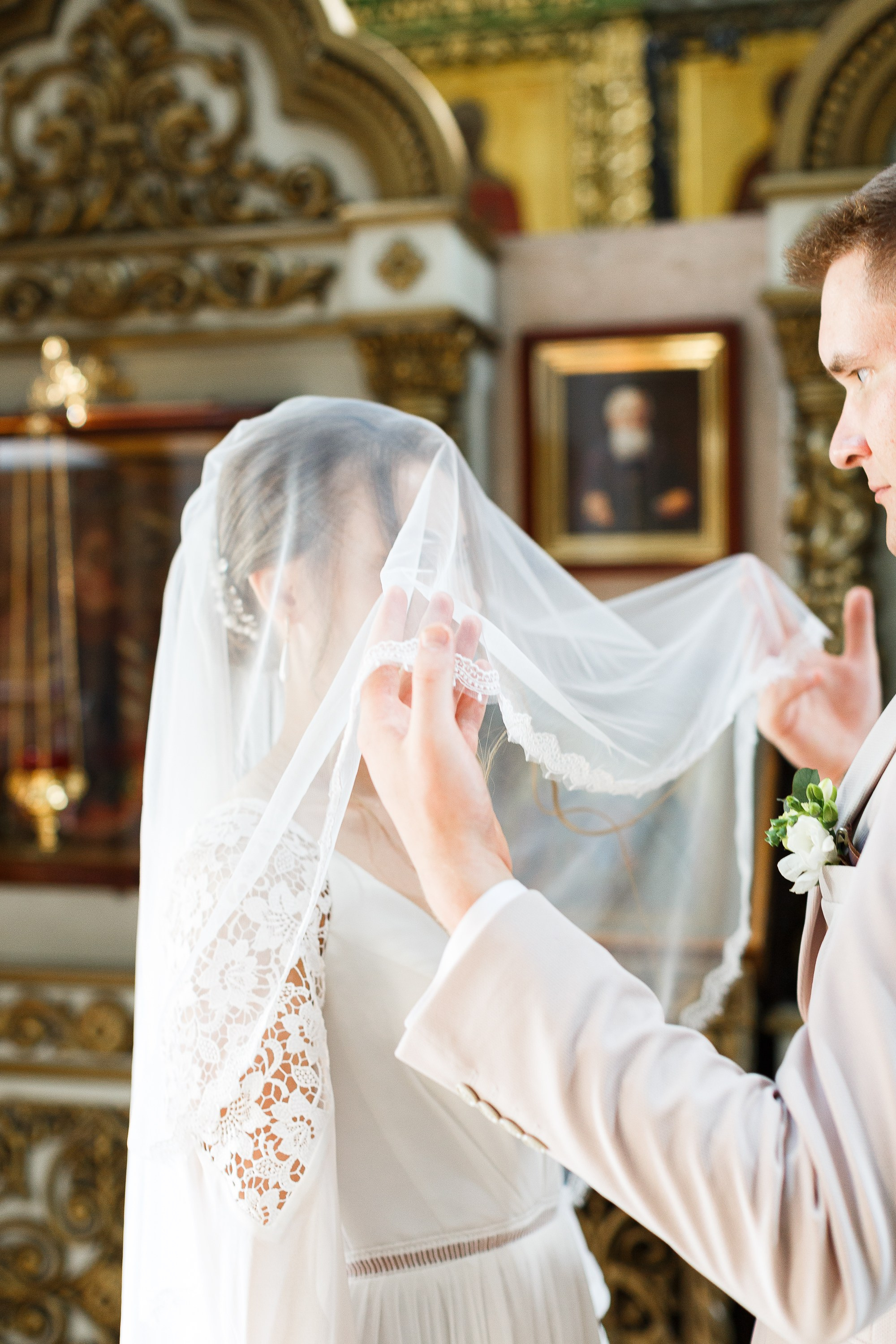 Венчание в храме Живоначальной Троицы на Шаболовке