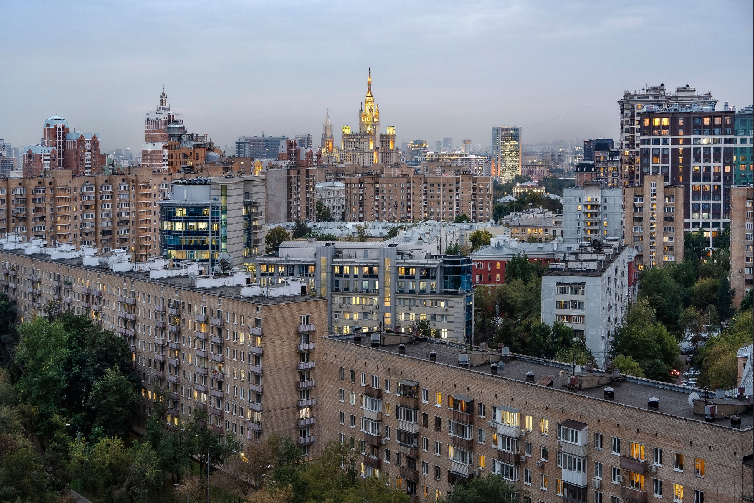Городской пейзаж. Эд Тихонов. Городской фотограф