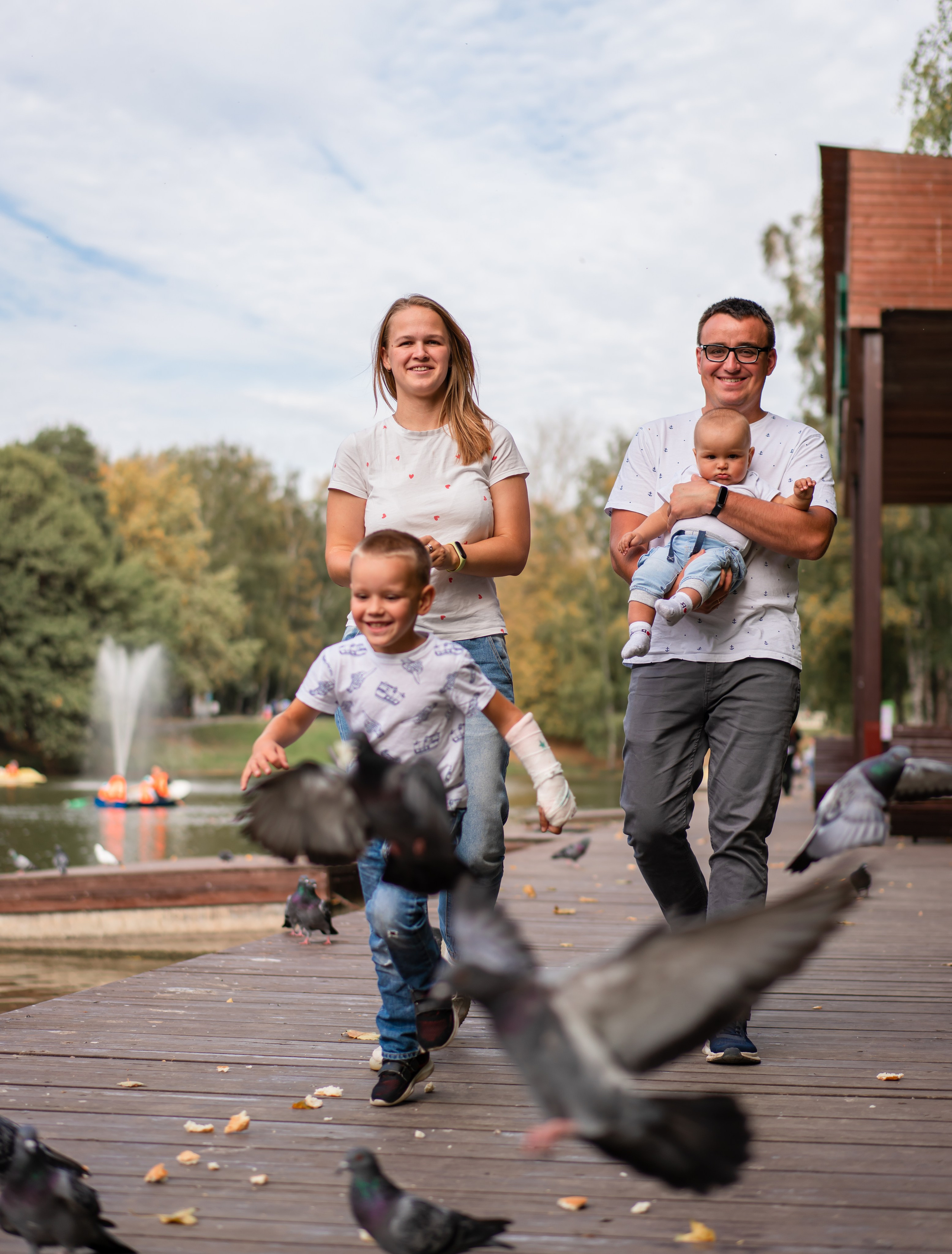Прогулки в парке. Свадебный фотограф Вера Климова
