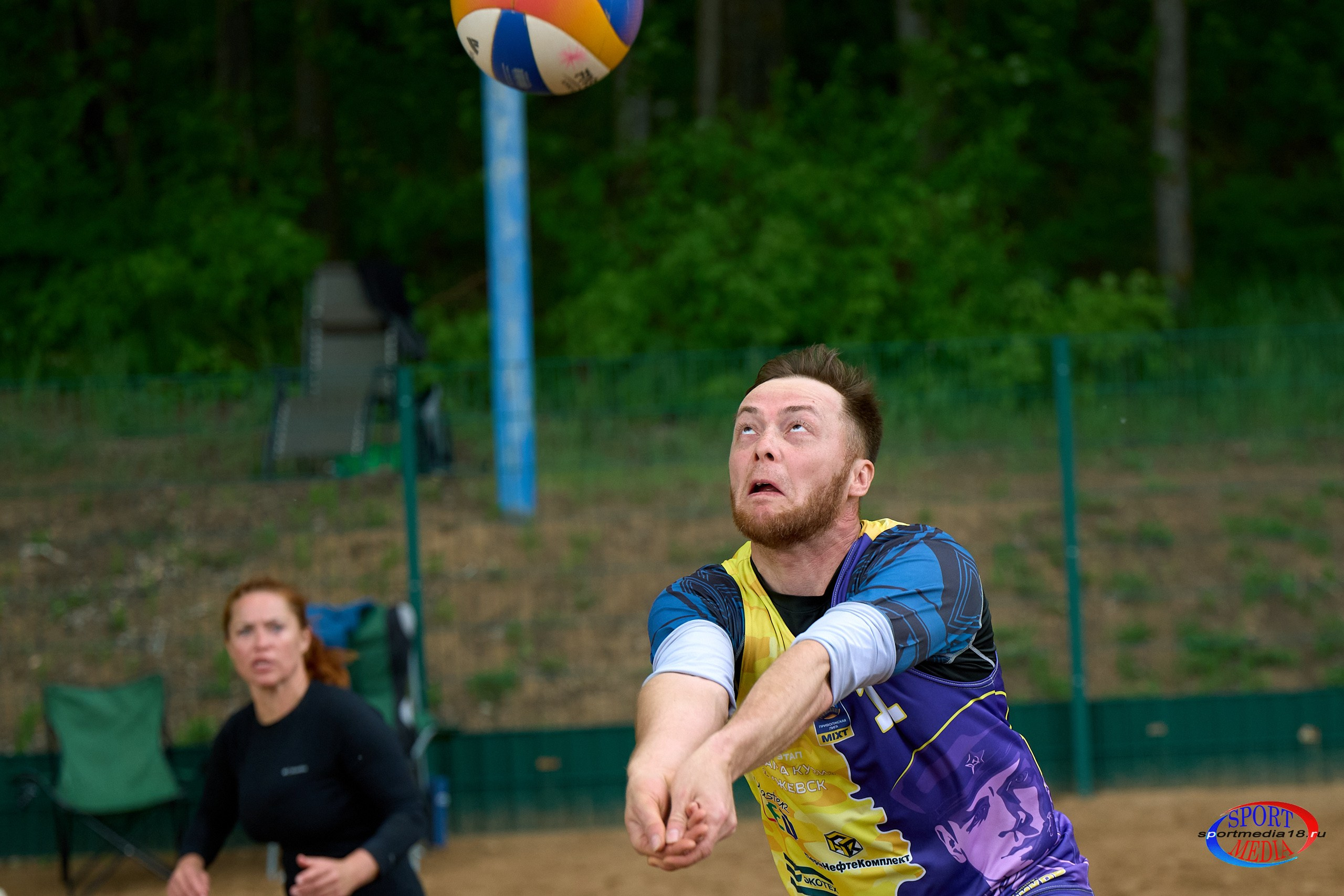 Пляжный волейбол. ПРИВОЛЖСКАЯ ЛИГА MIXT Ижевск 18.05.2025. Спортивный репортажный фотограф в Ижевске Сергей Мерзляков