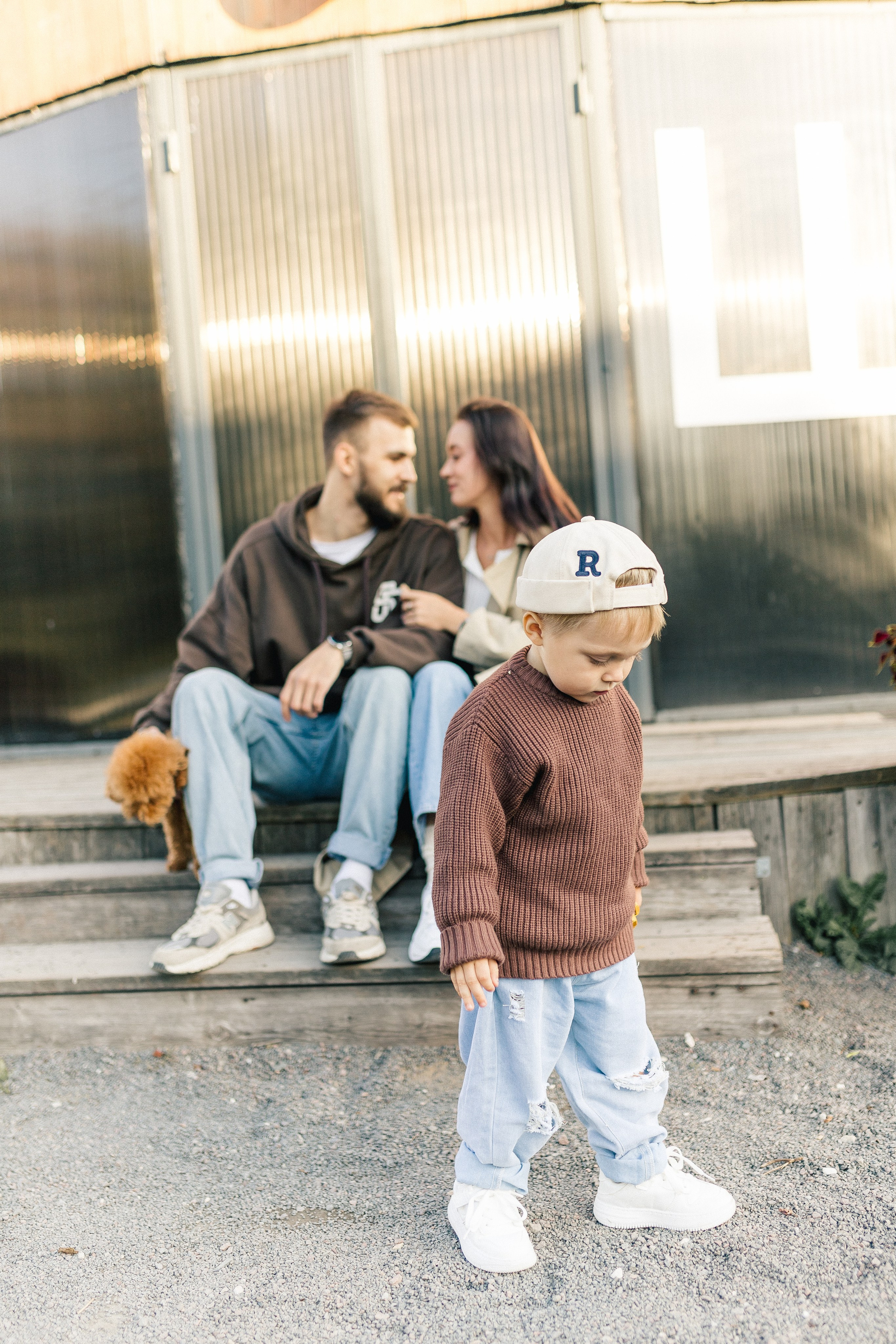 Прогулка в Музеоне. Семейный фотограф в Москве Анна Пожарская