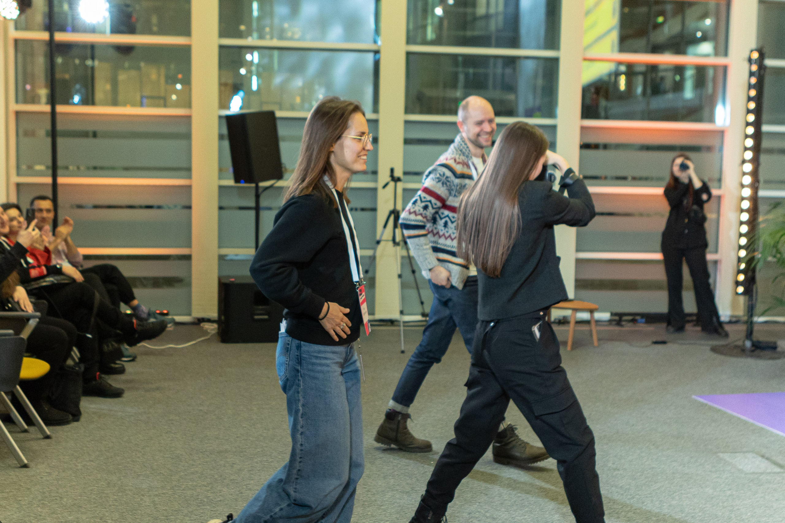 Съёмка Открытого тура по переговорам. Фотограф Юлия Назарова