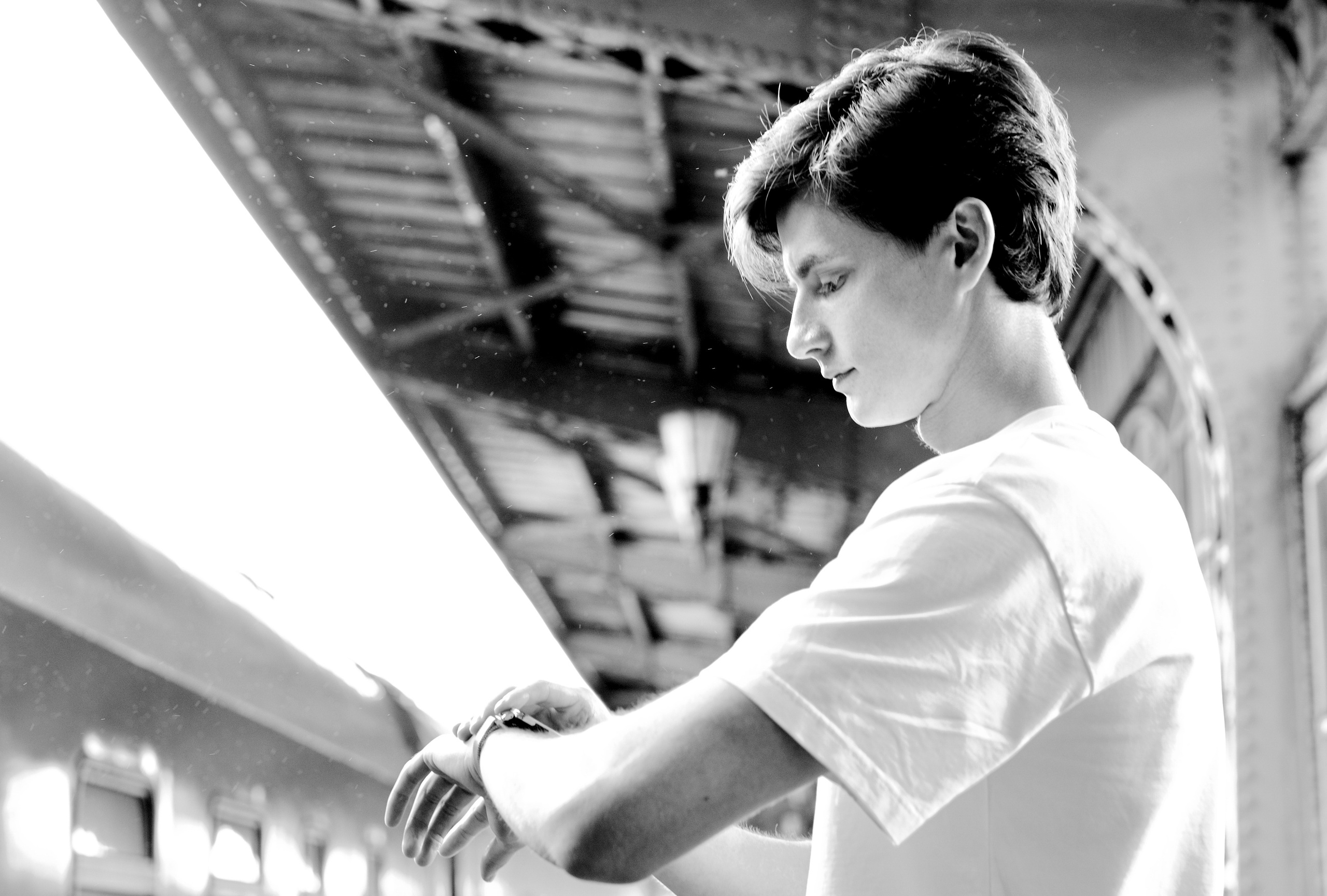 Александр на Витебском вокзале