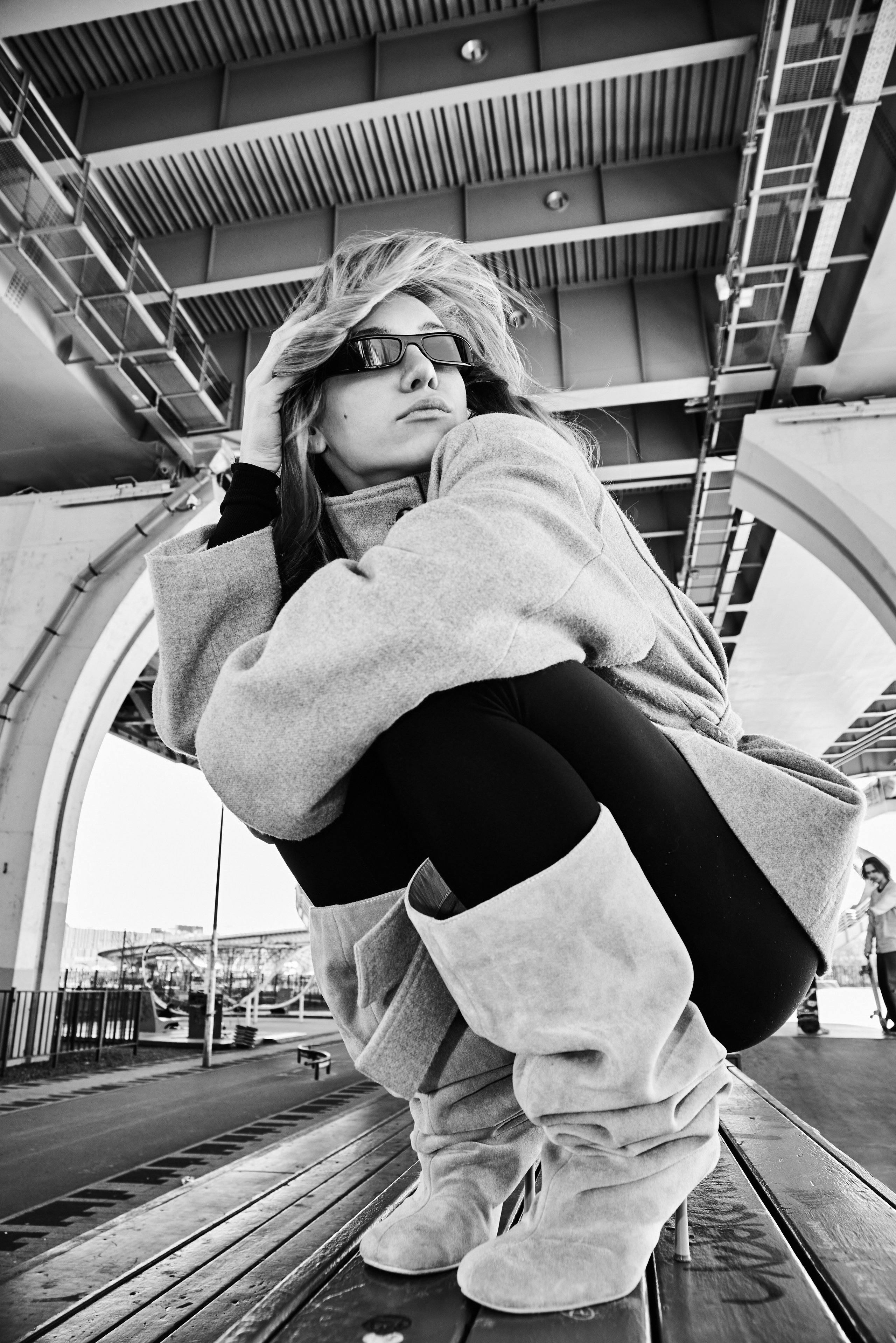 Fashion под мостом Бетанкура