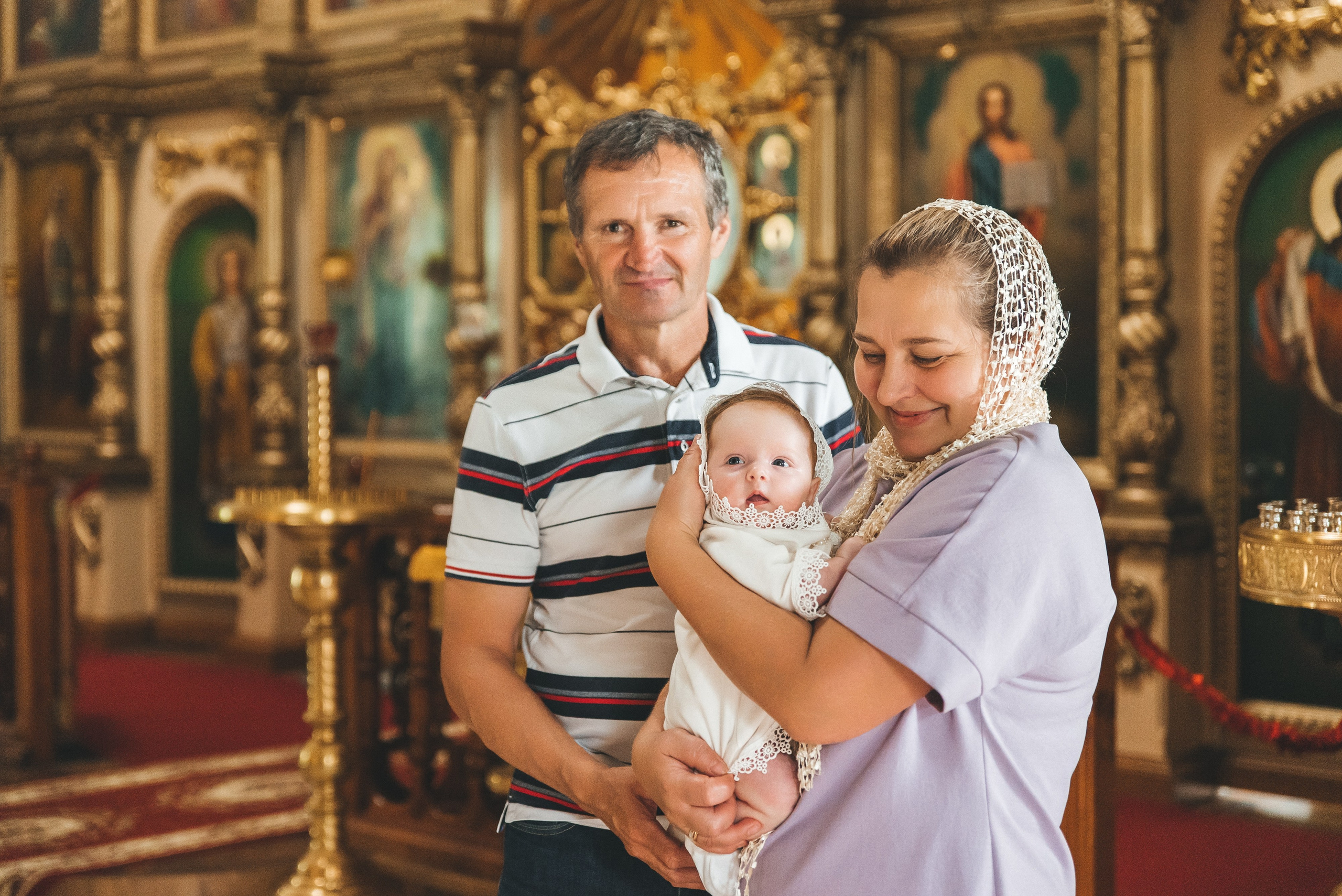 Крещение Василисы. Семейная фото и видеосъёмка. Брянск