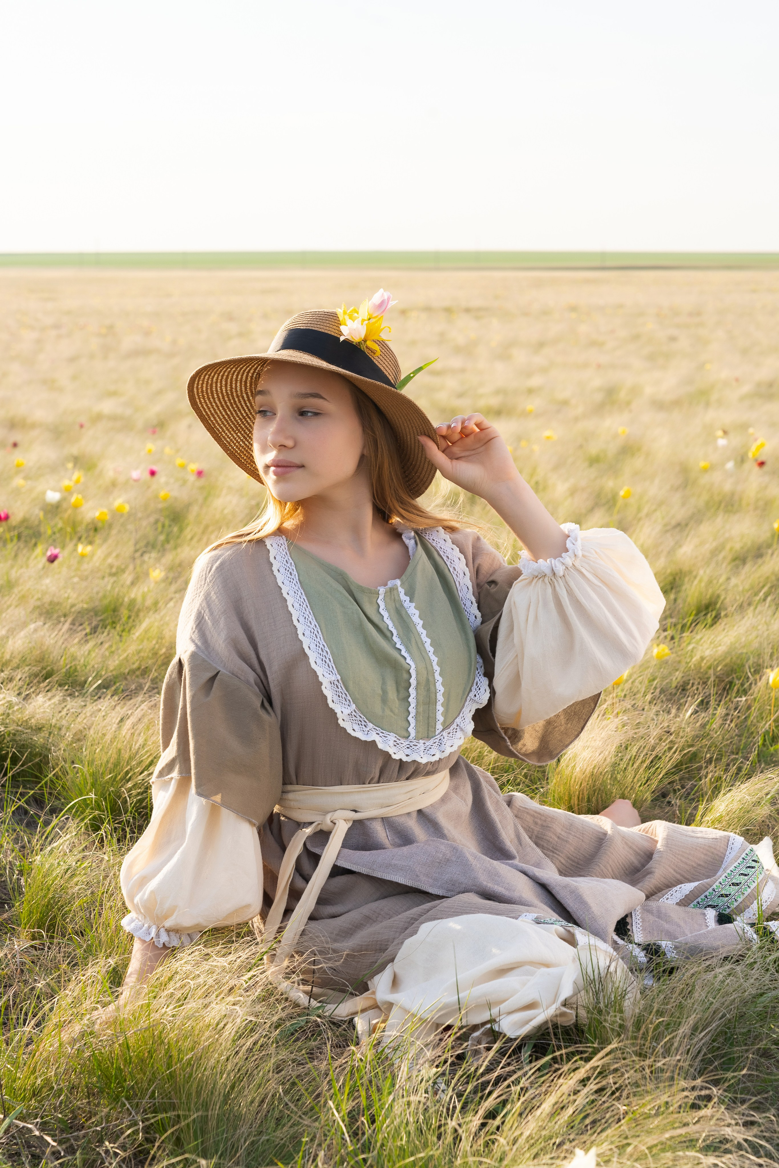 Фотосессия в поле. Фотограф Саратов/Энгельс