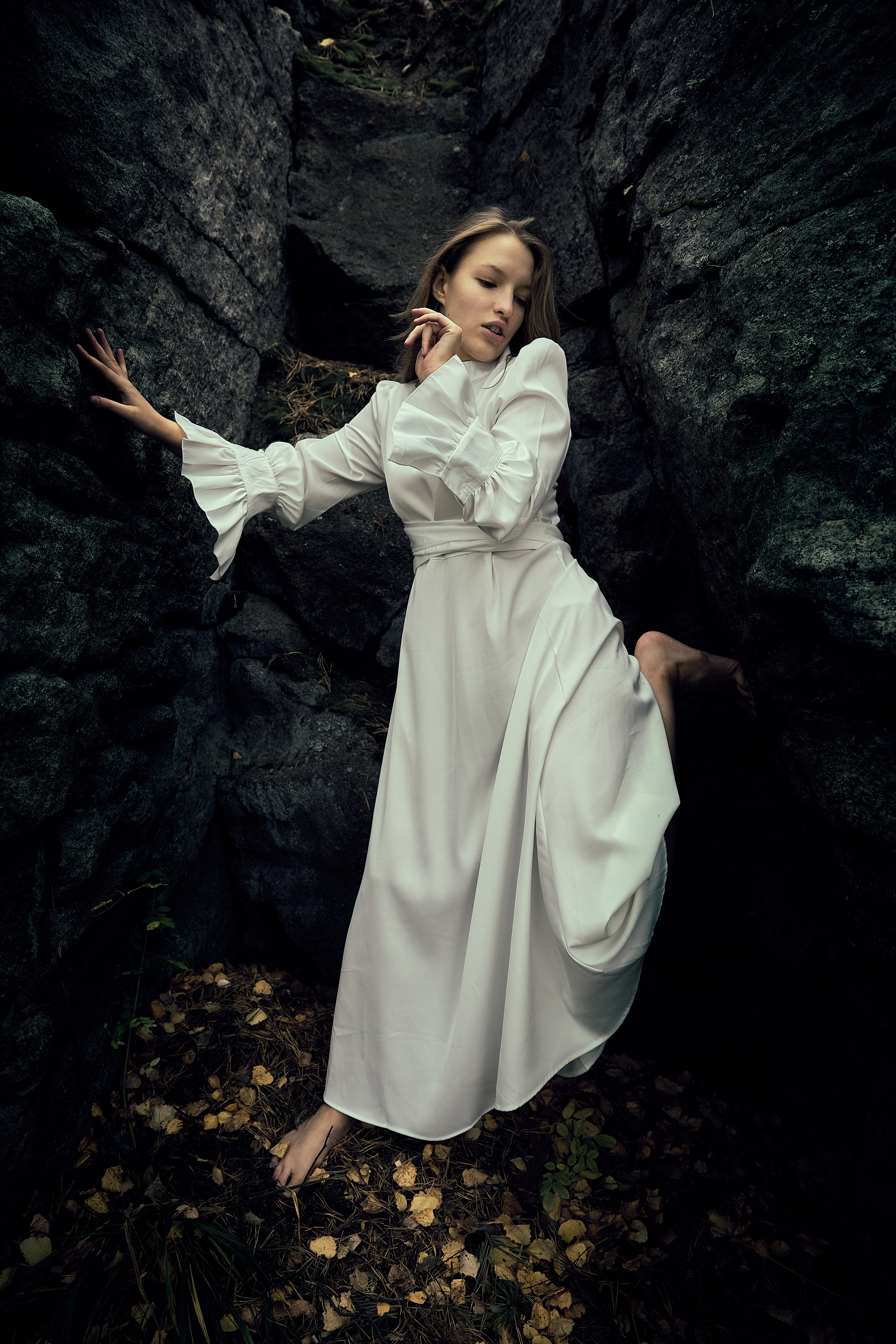 Инна, скалы Малые черти. Предметный и репортажный фотограф Алексей Кротов