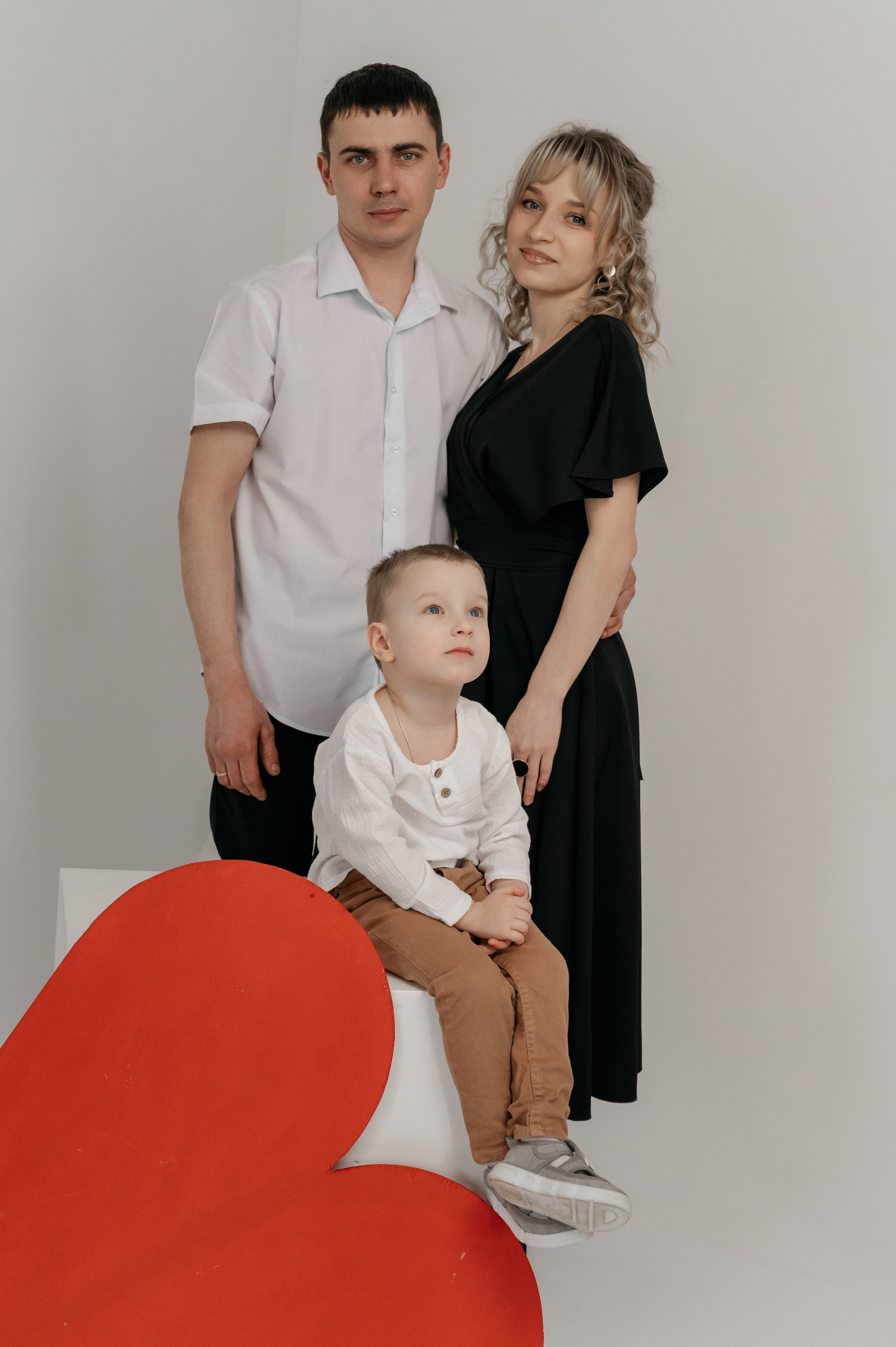 Первая семейная съемка для Светы, Гены и их сына Миши. Свадебный фотограф Мария Строгонова