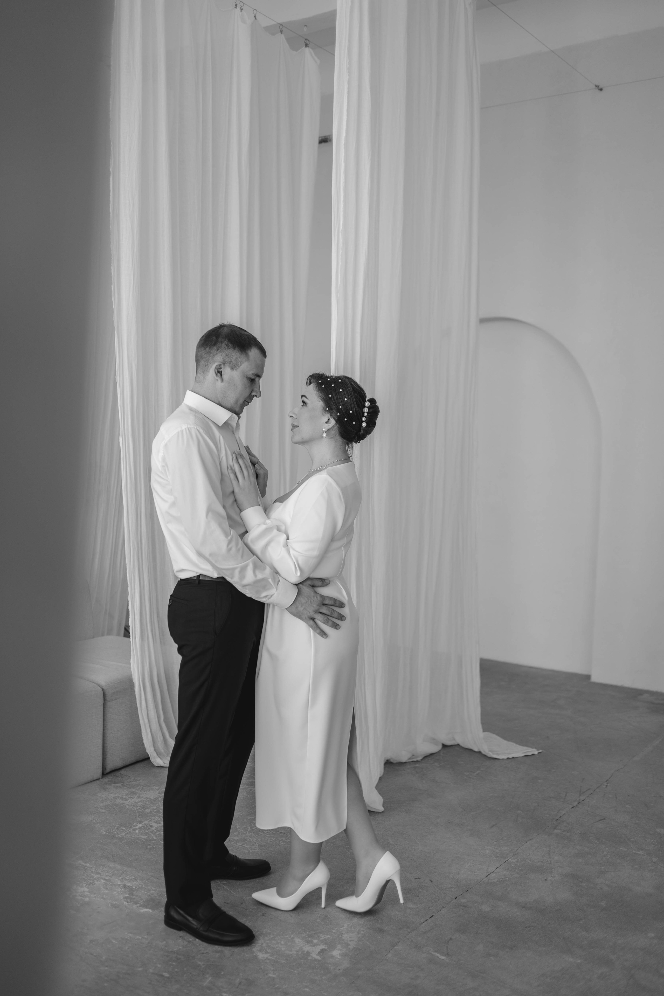 Свадьба Т&А в студии и ЗАГСе. Фотограф в Краснодаре Евгения Михаевич