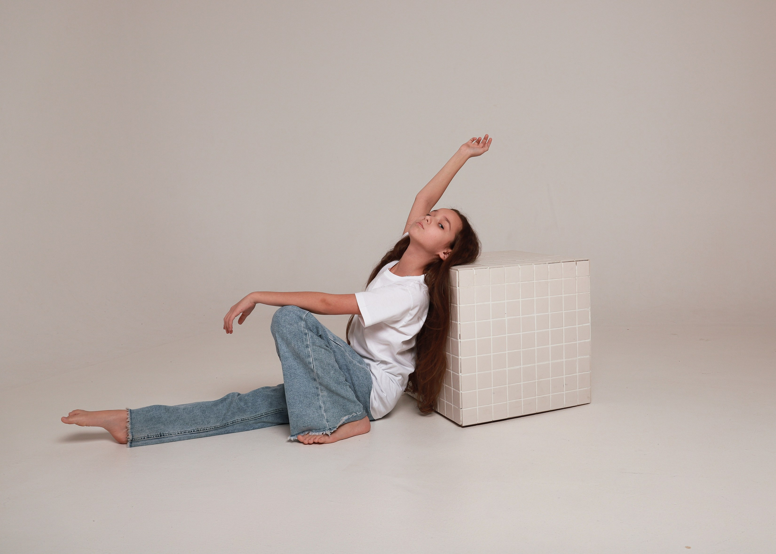 В джинсах. Фотограф Юлия Мальцева