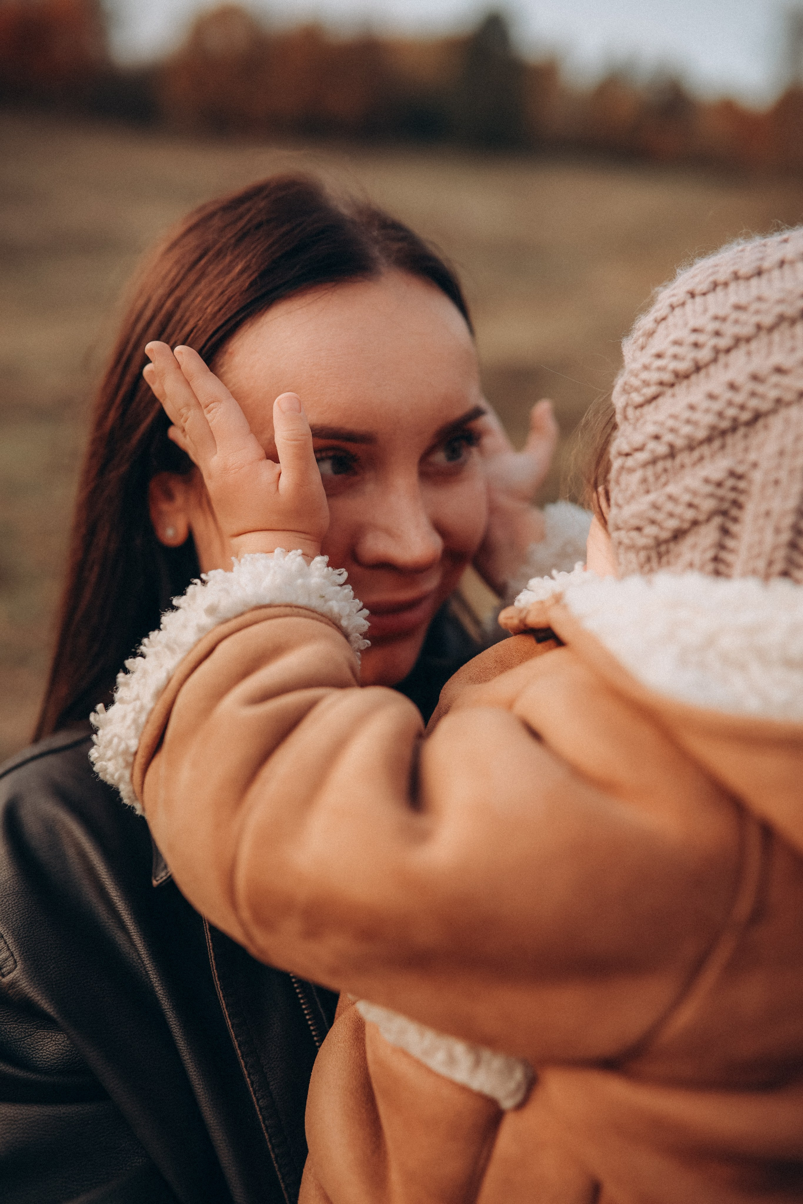 Прогулка Алёны, Димы и крошки Мелании. Семейный фотограф в Москве и Люберцах Юлия Гуськова
