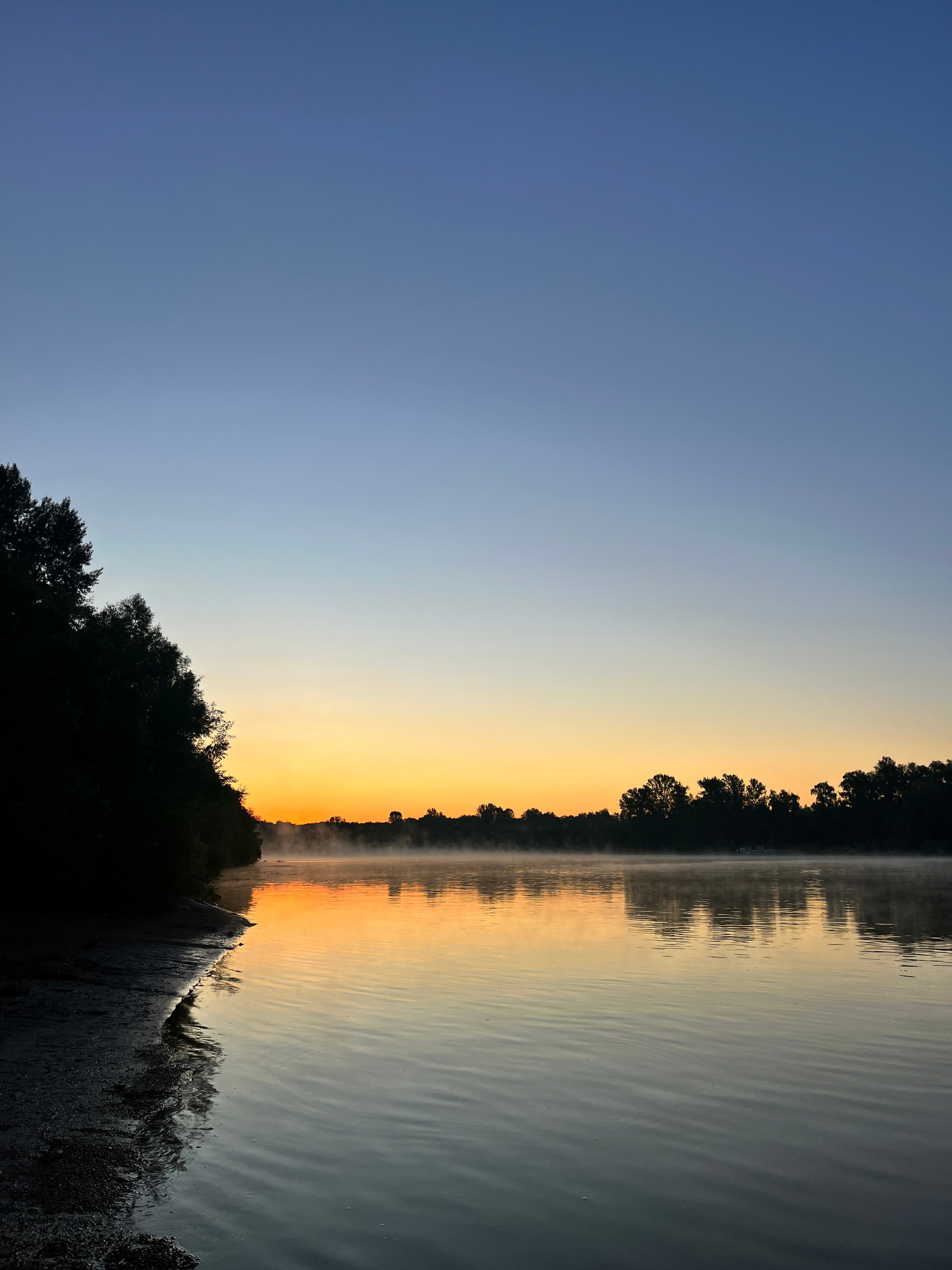 Рассвет на сапах в Сипайловских карьерах
