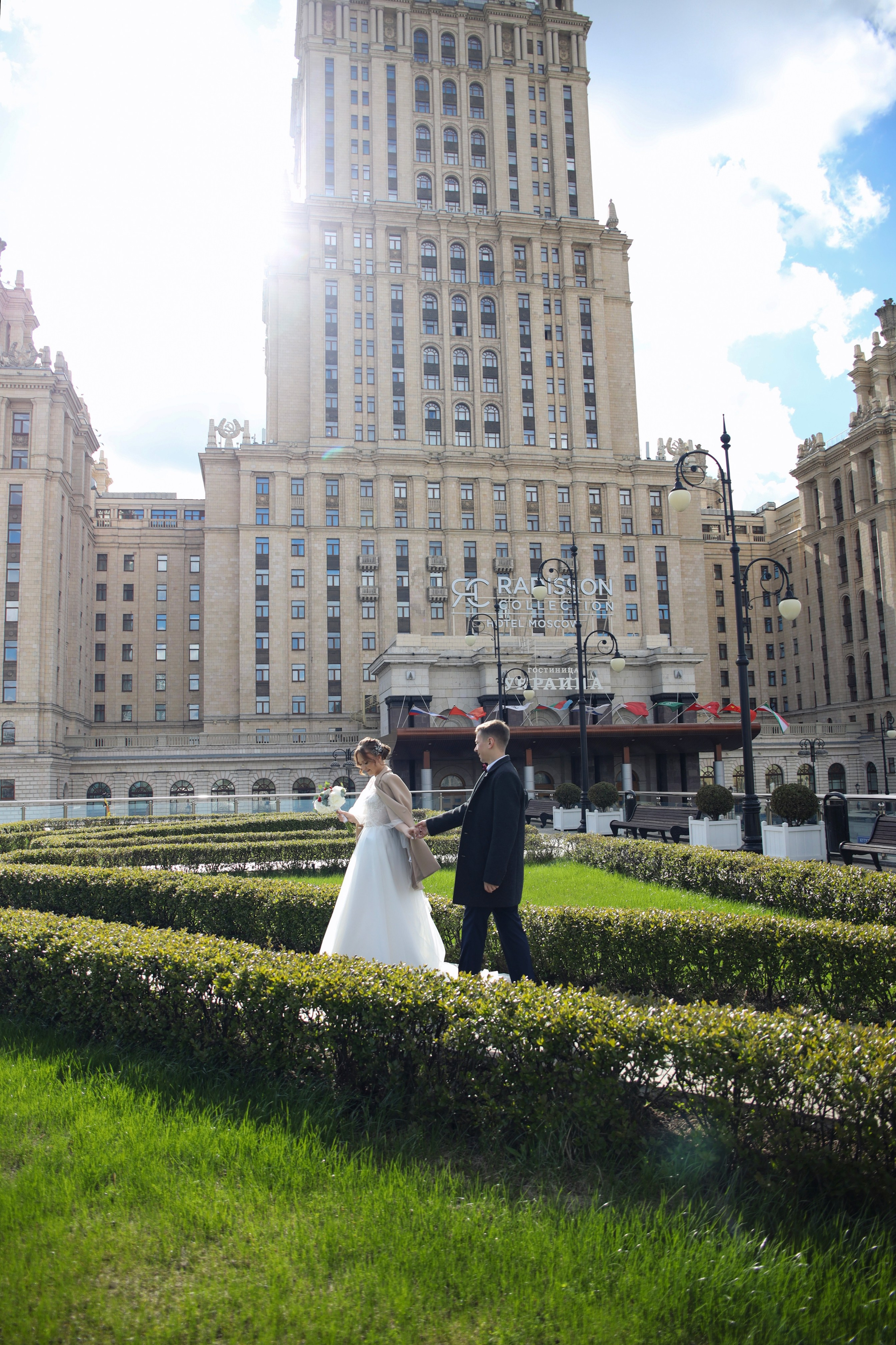 Алина и Илья Свадебная фотосессия гостиница Redisson. Главная
