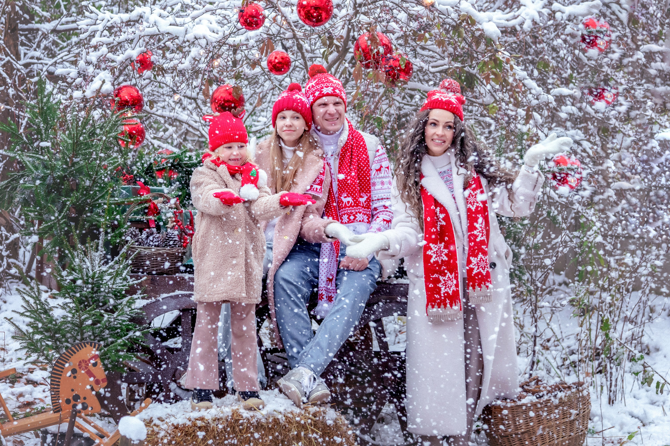 НОВЫЙ ГОД и Рождество УЛИЧНЫЕ локации. Фотограф Алина Лебедь